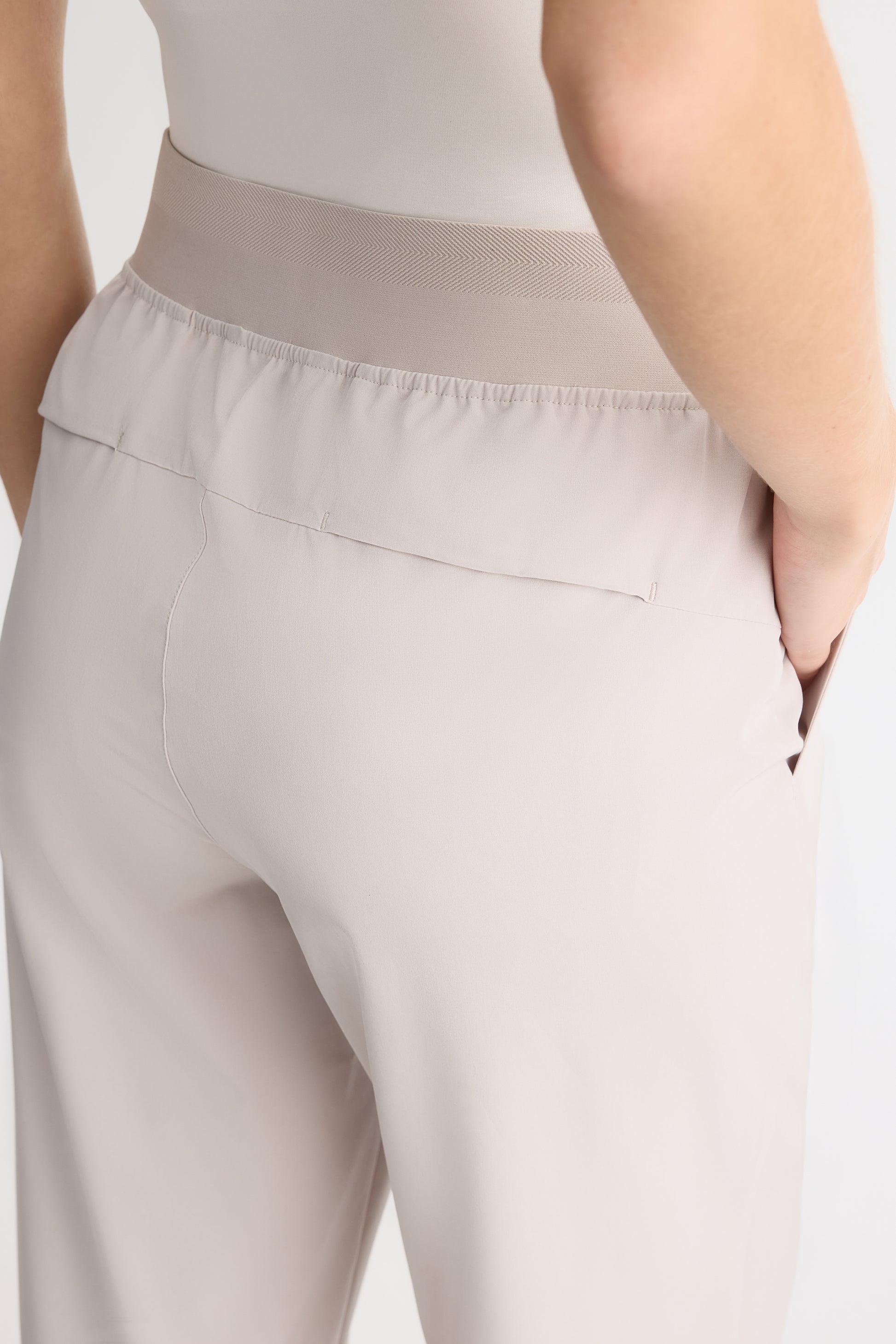 Pantalon Jambe Large – Femme && GRIS