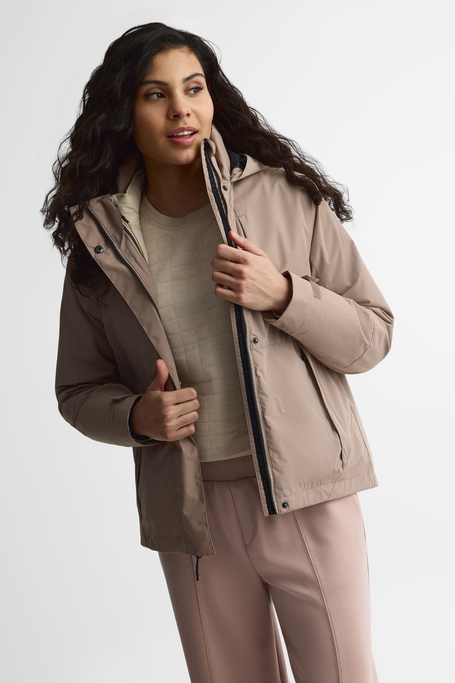 Manteau 3-en-1 - Femme && BRUN