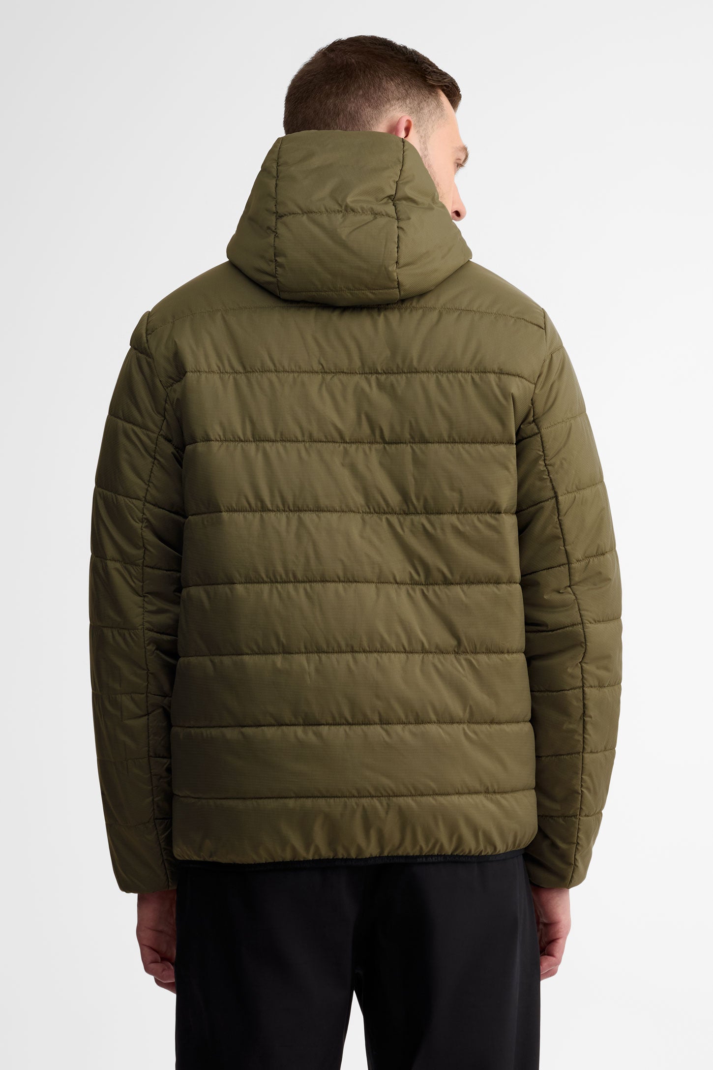 Manteau matelassé en Ripstop - Homme && KAKI