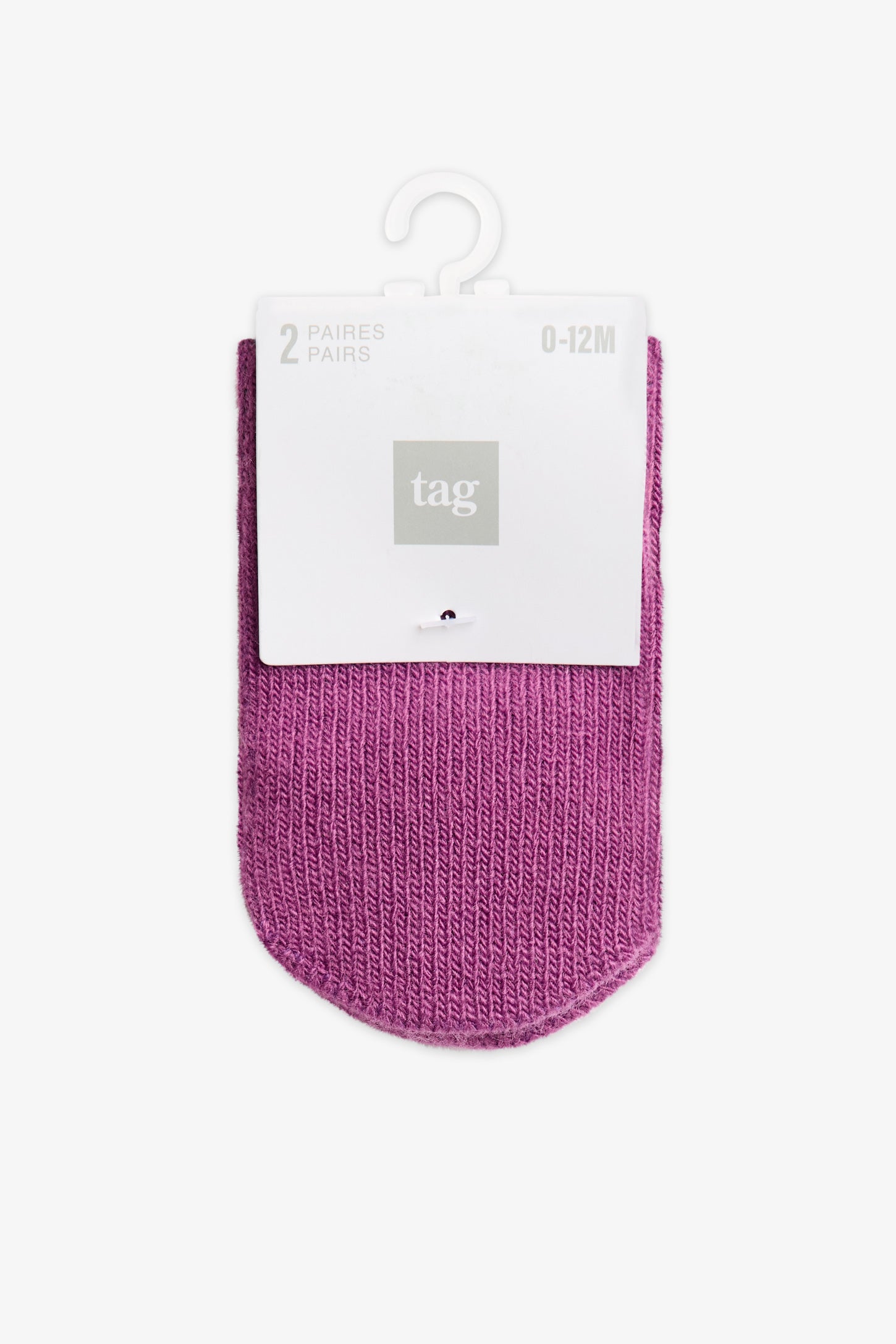 Lot de 2 paires de mitaines magiques, 2/10$ - Bébé fille && MAUVE FONCE