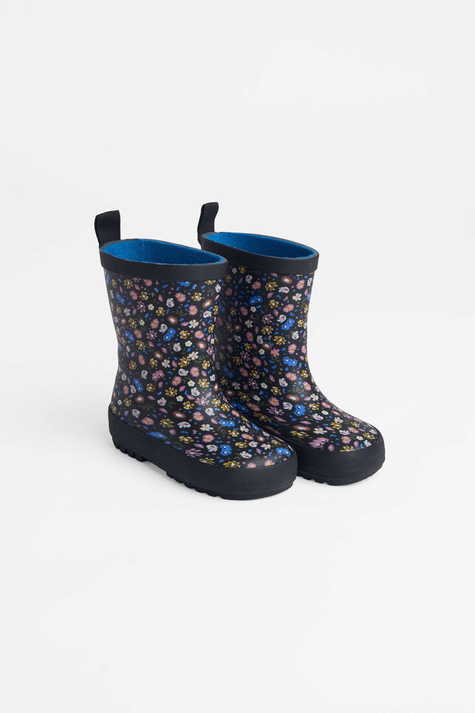 Bottes de pluie - Bébé fille && NOIR/MULTI