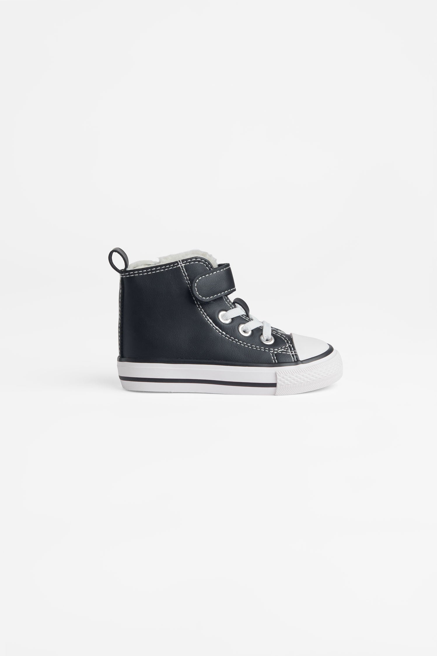 Souliers noir à lacets élastiques - Bébé garçon && NOIR