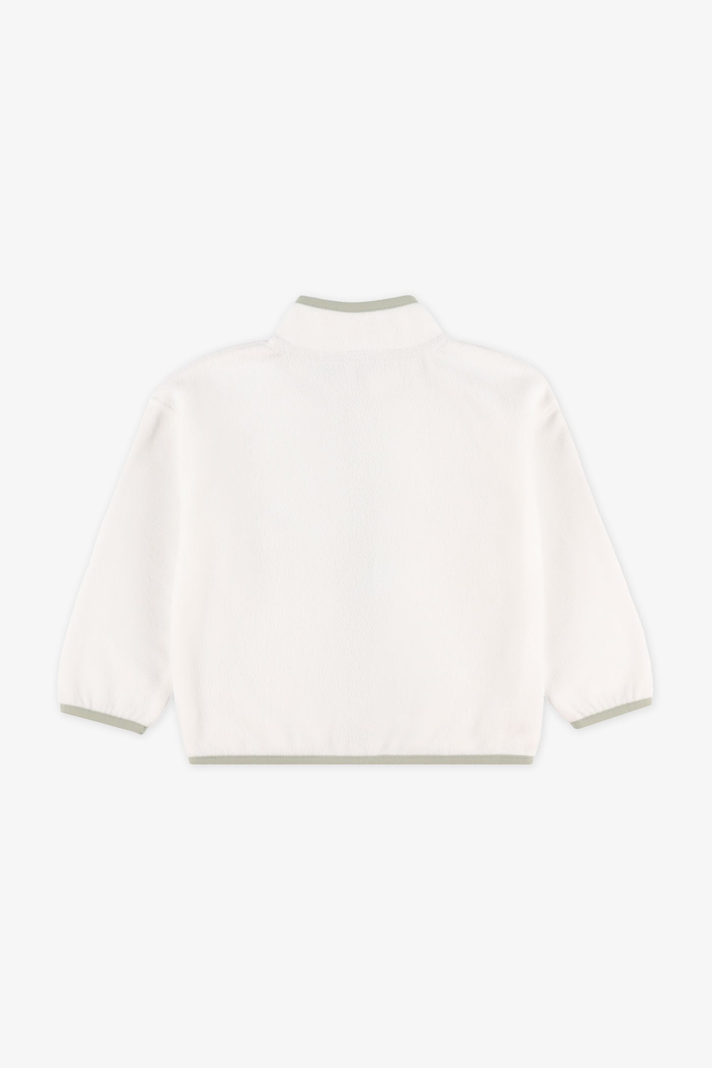 Veste en polaire - Bébé fille && BLANC CASSÉ