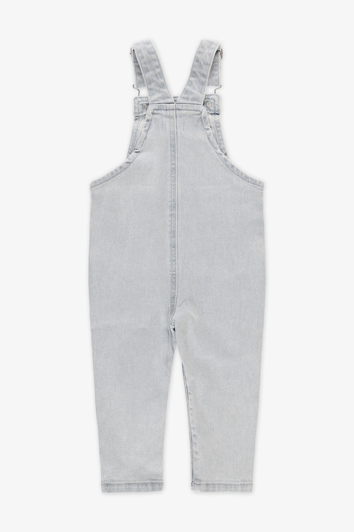 Salopette en jeans, 2T-3T - Bébé fille && DENIM PALE