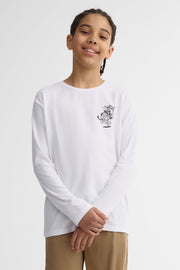 Lot de 2 chandails manches longues - Ado garçon && BLANC