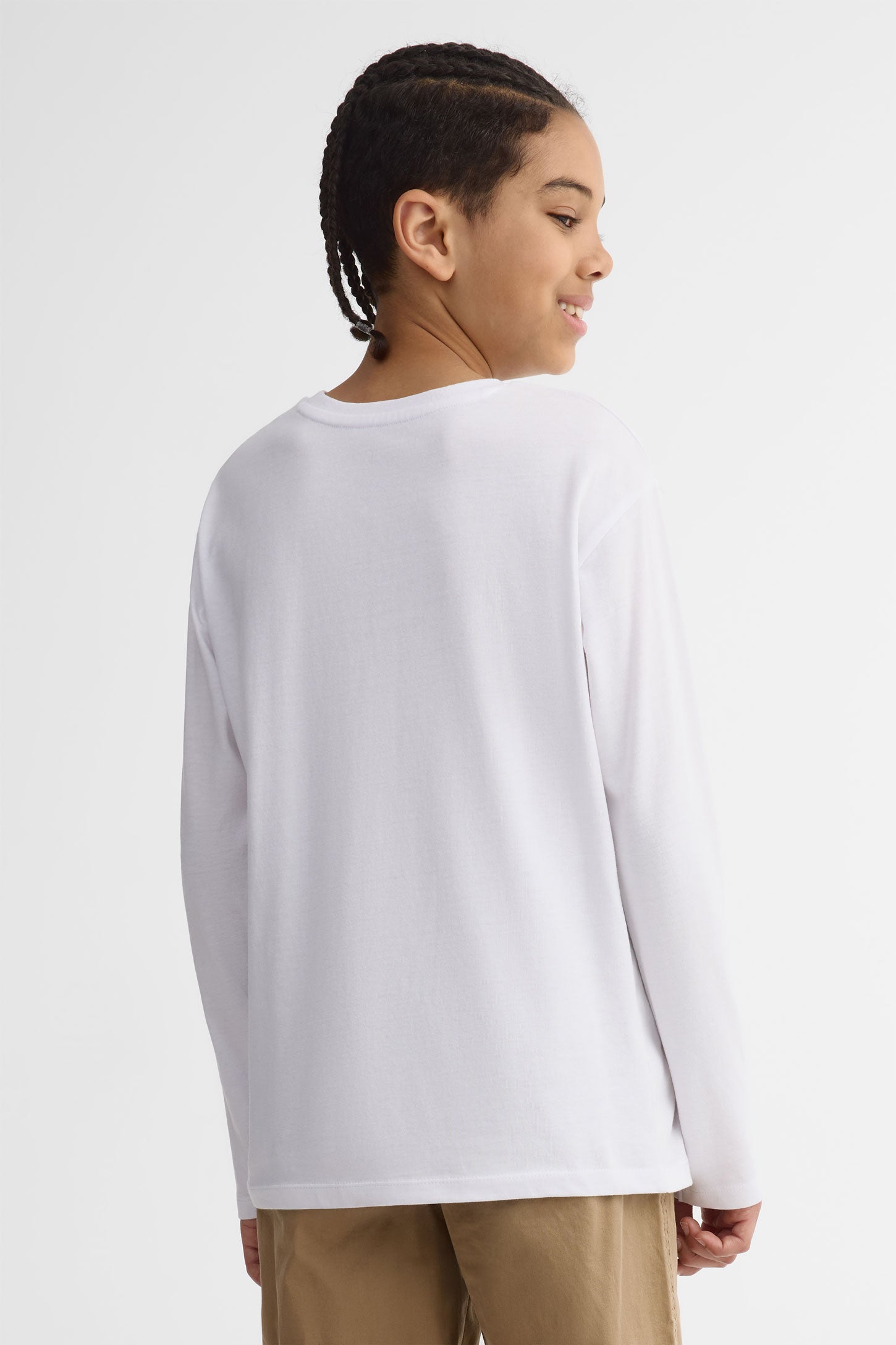 Lot de 2 chandails manches longues - Ado garçon && BLANC