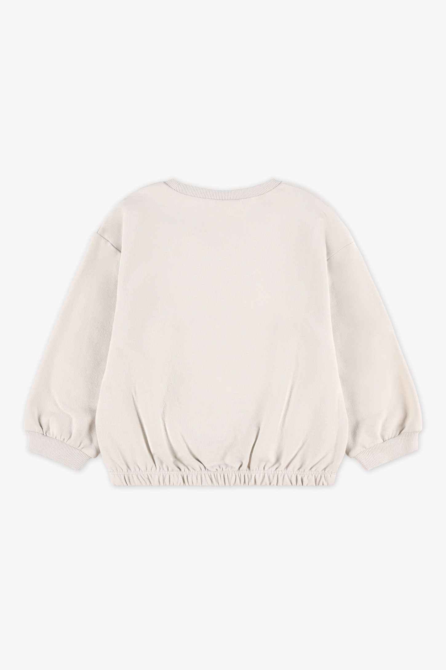 Chandail ouaté col rond - Bébé garçon && GRIS