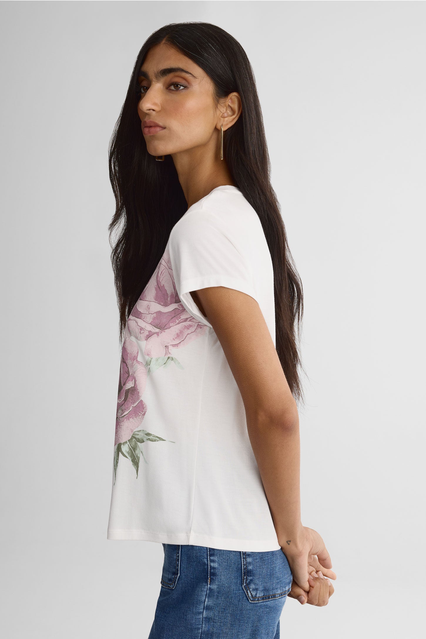 Chandail graphique – Femme && BLANC