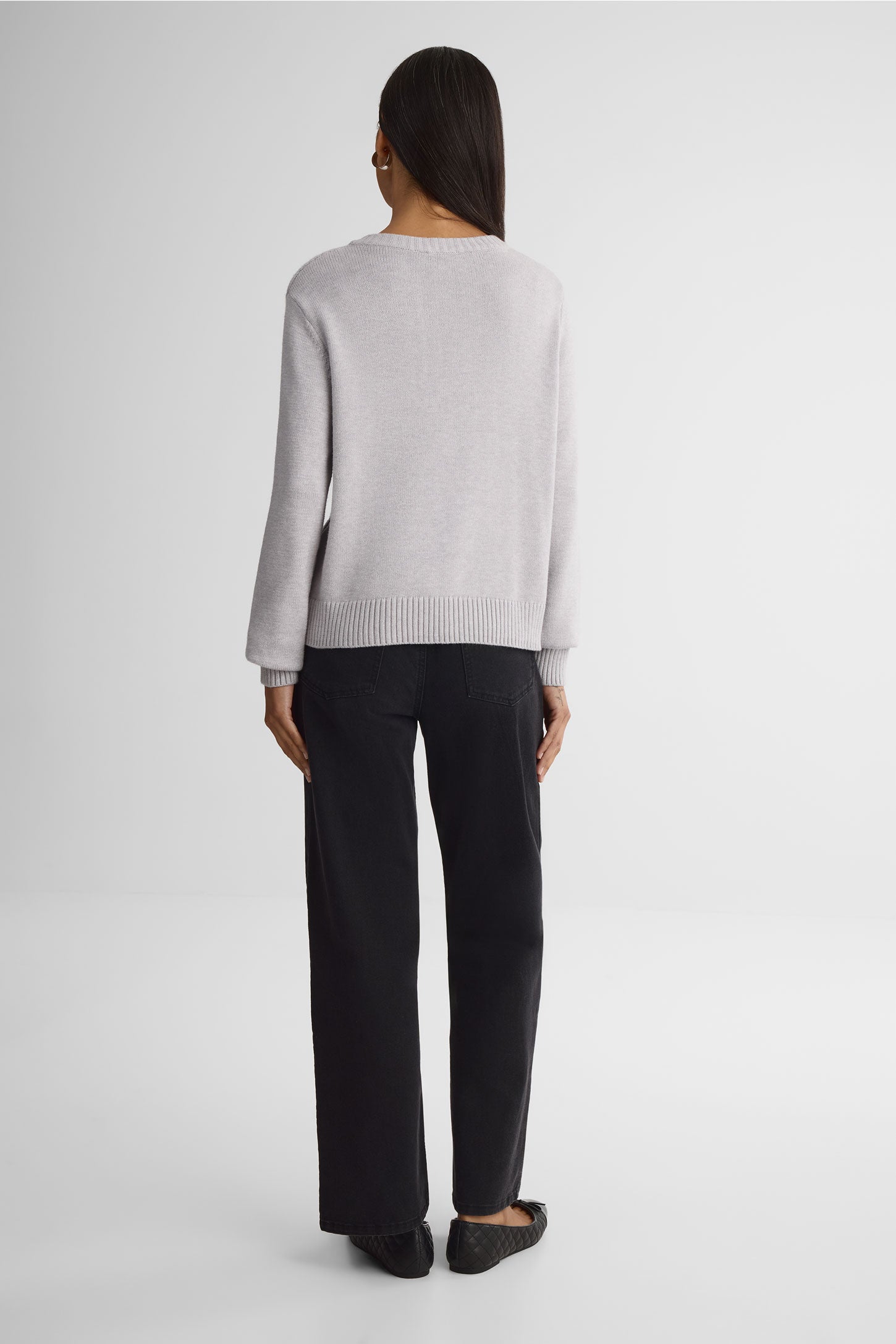 Chandail tricot - Femme && GRIS MULTI