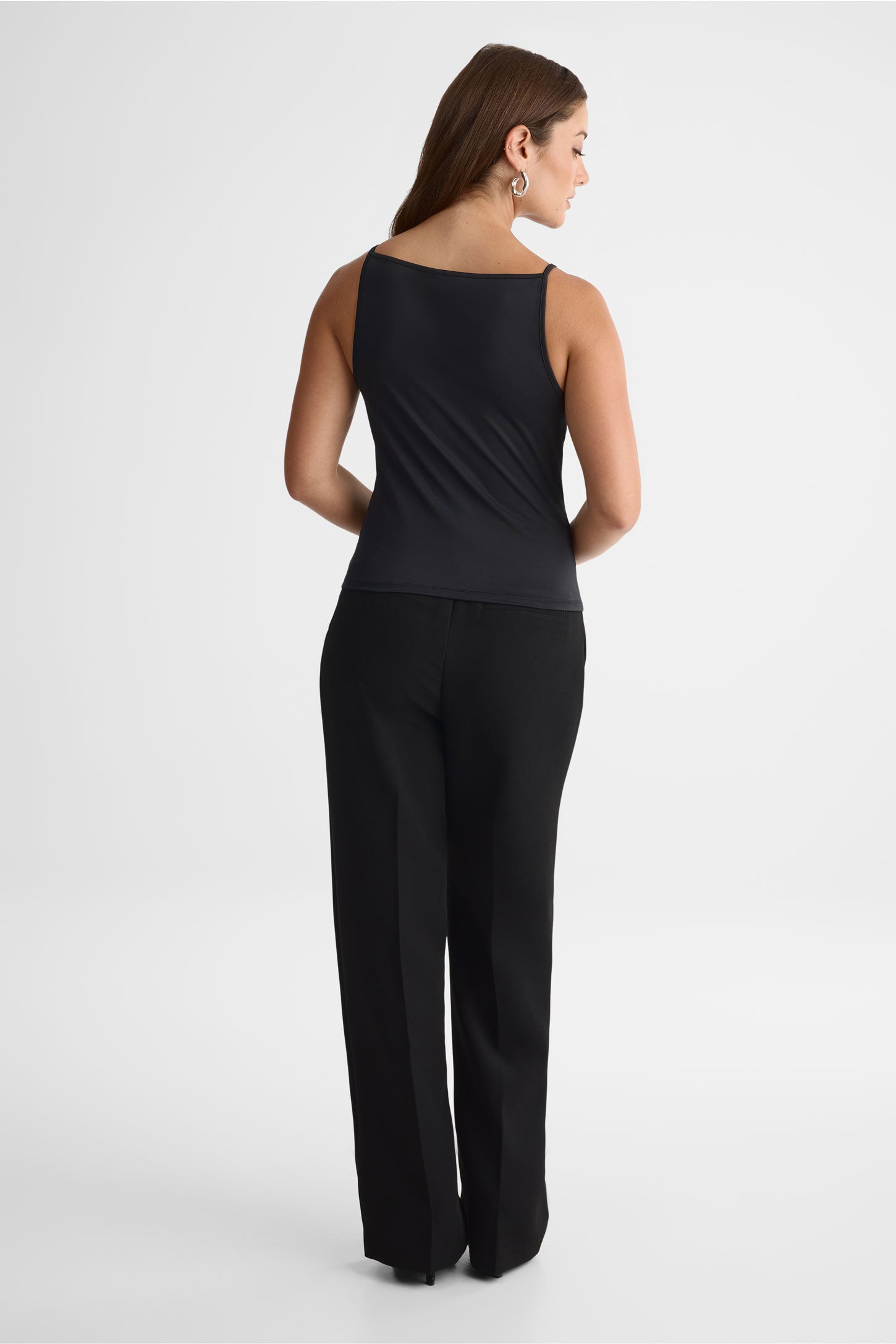 Camisole ajustée - Femme && NOIR
