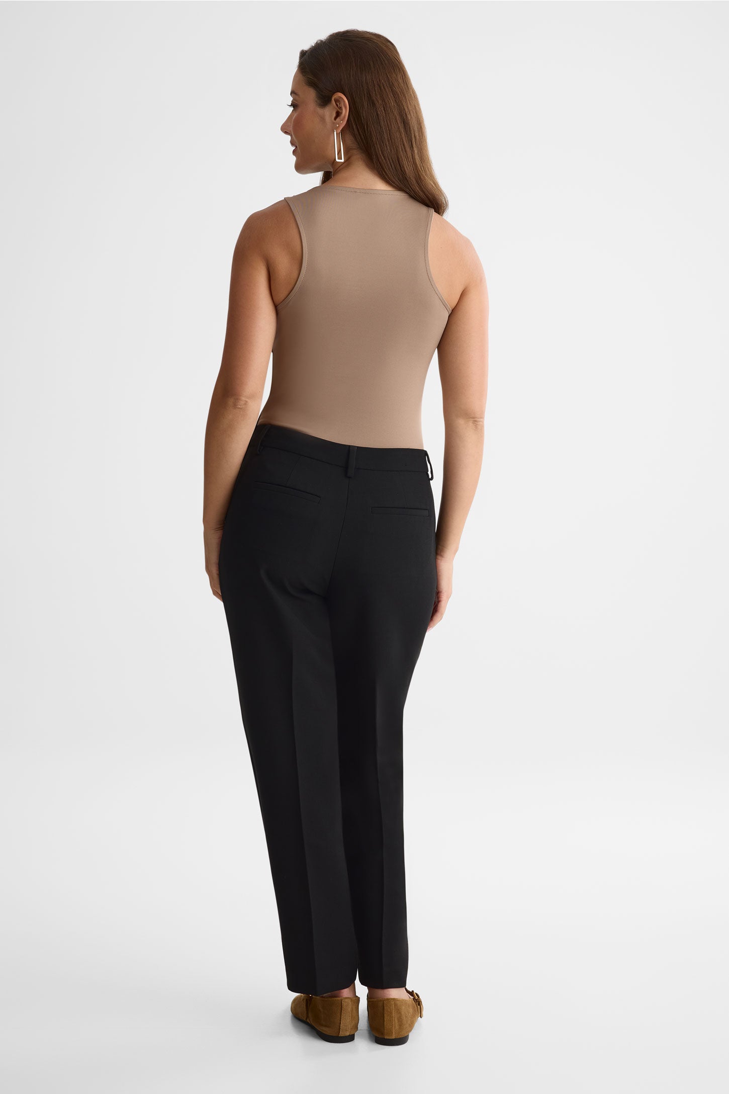 Camisole ajustée - Femme && BRUN