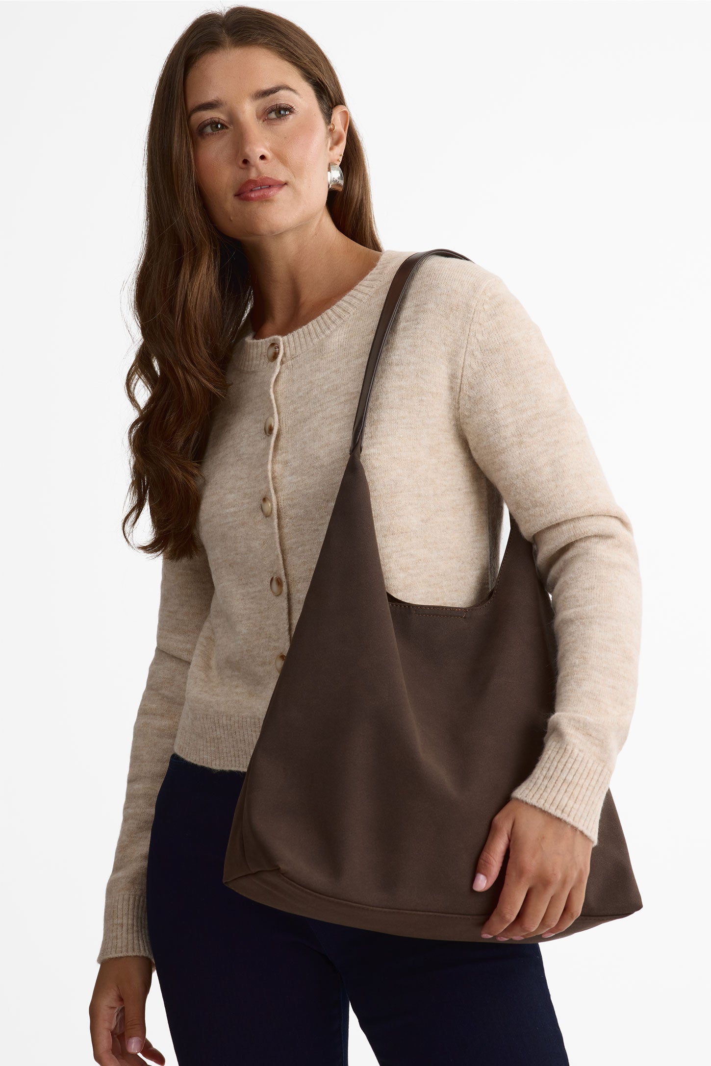 Sac fourre-tout - Femme && BRUN FONCE