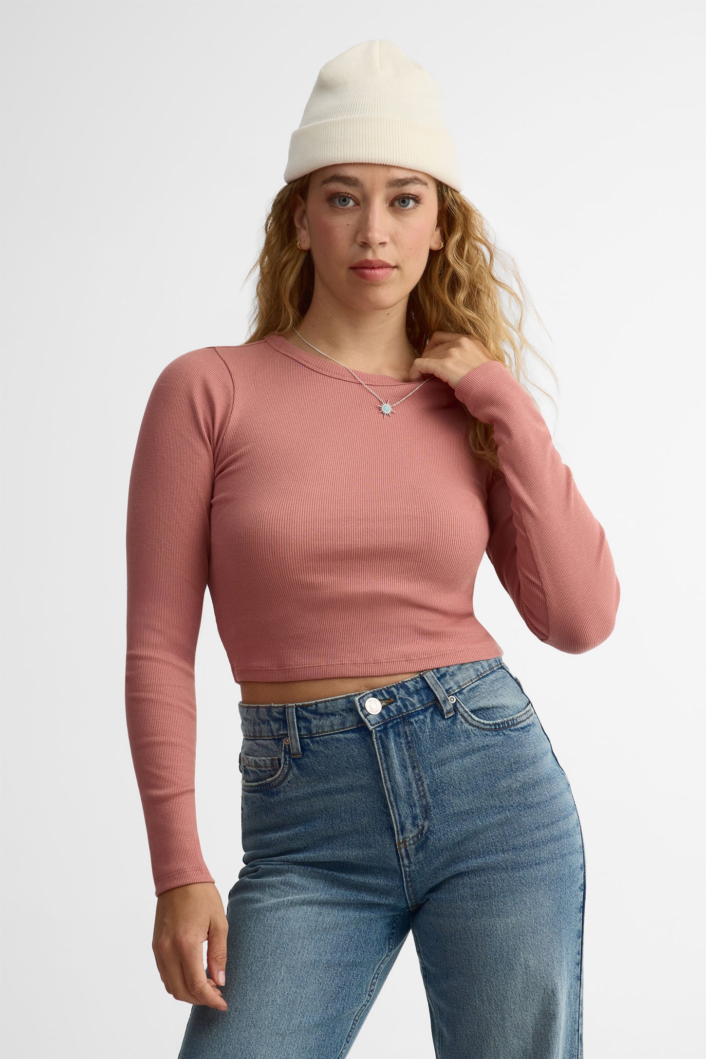 Chandail léger – Jeune femme && ROSE