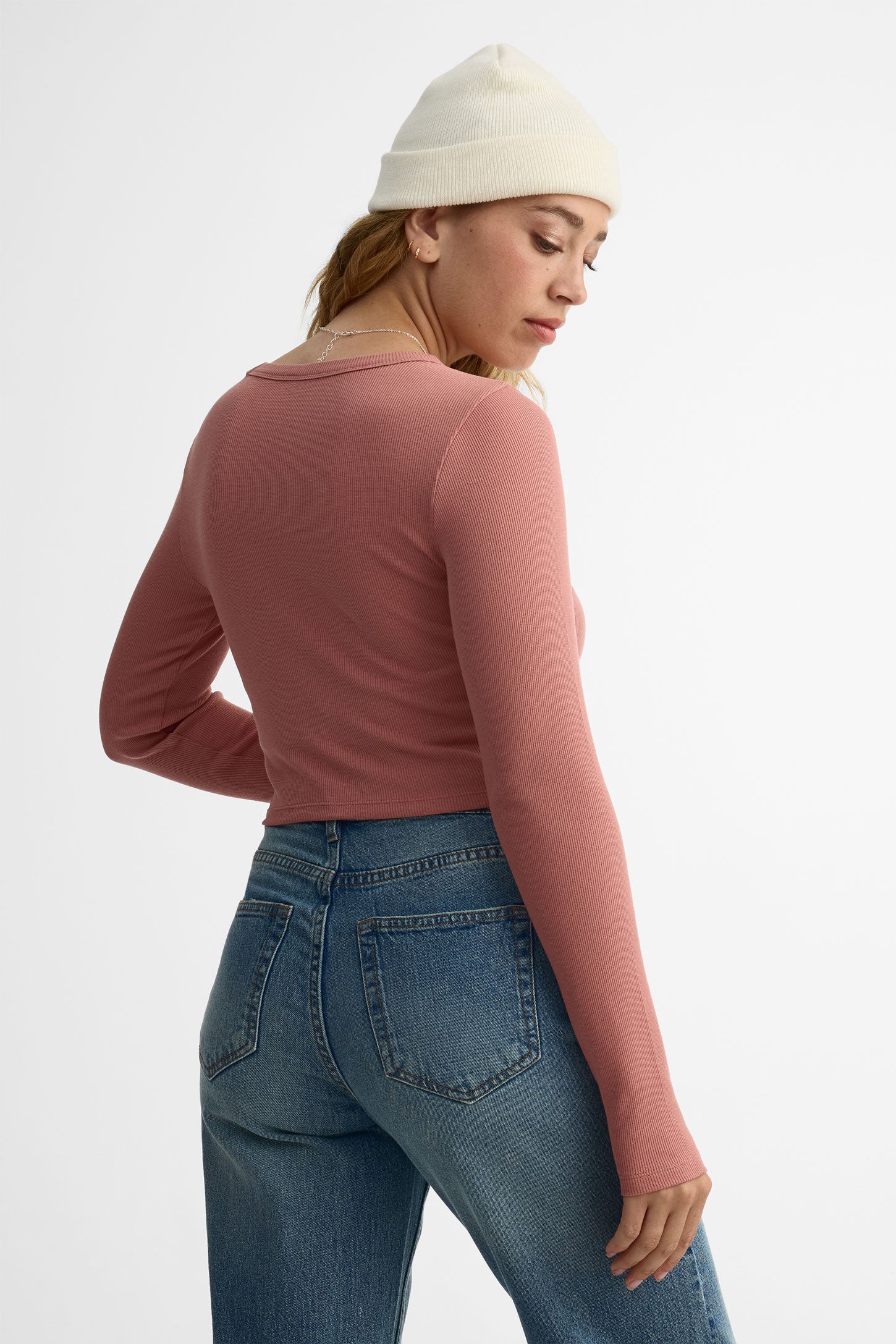 Chandail léger – Jeune femme && ROSE