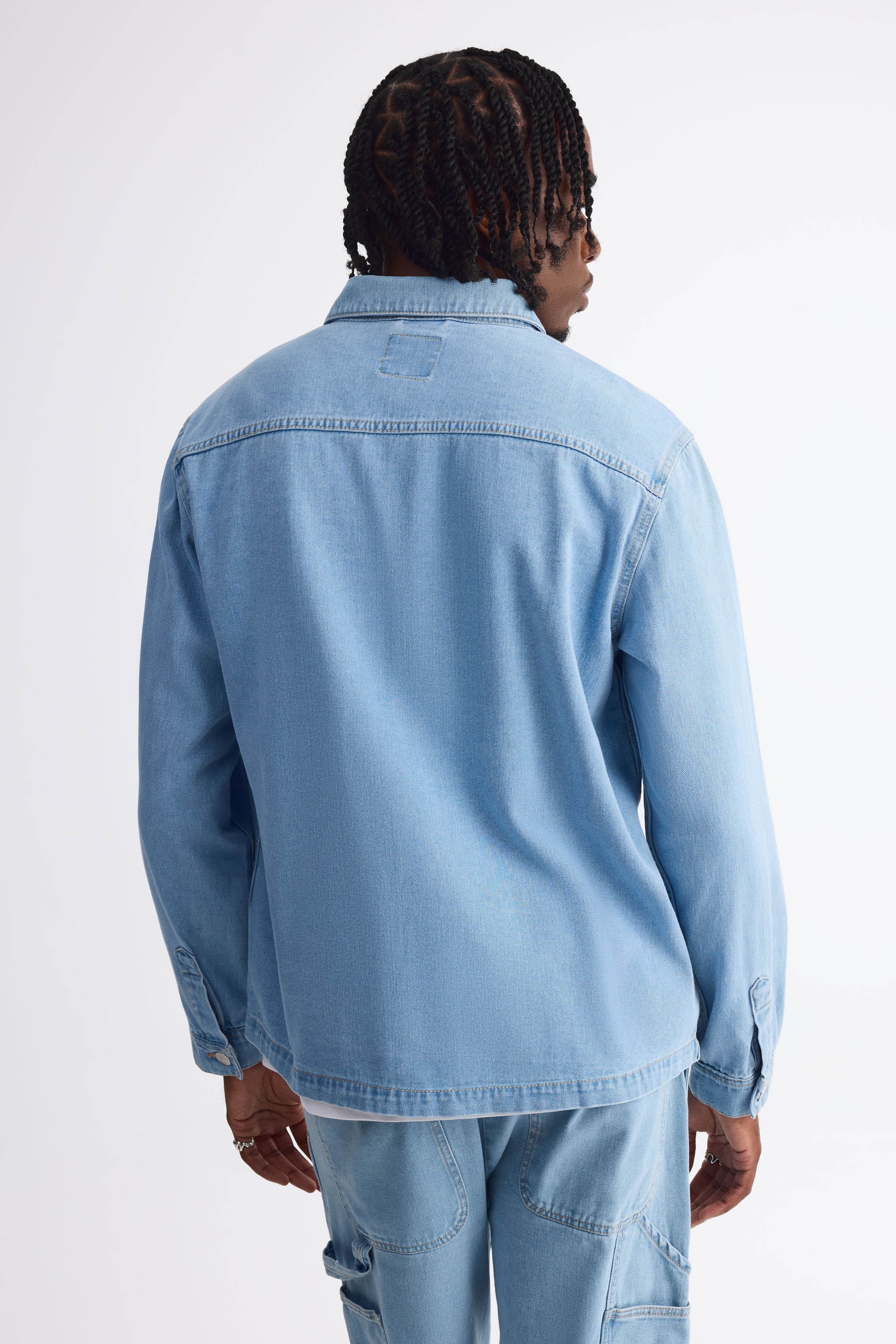 Veste en jeans - Homme && DENIM PALE