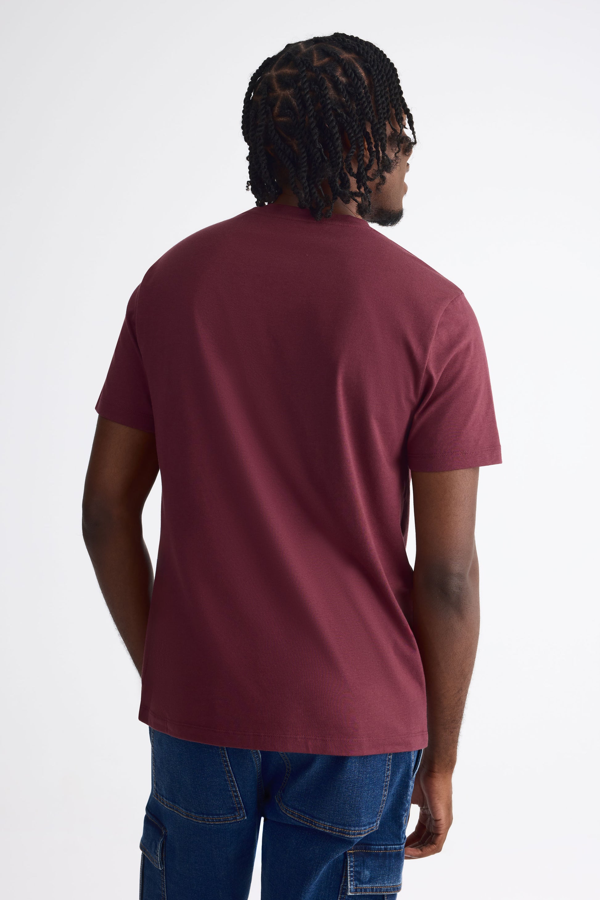 T-shirt à poche 2/30$ – Homme && BOURGOGNE