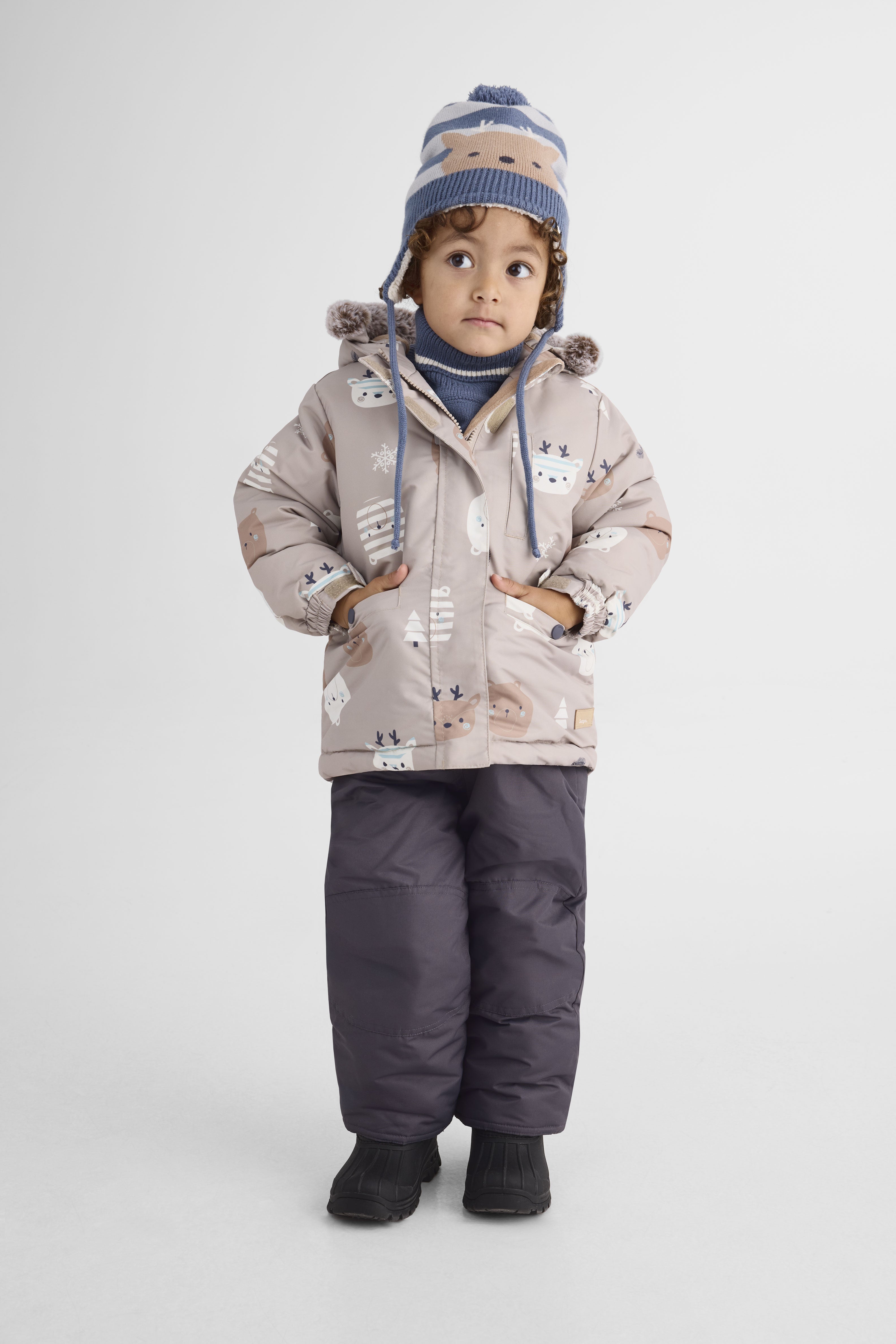Habit de neige 2 pcs - Bébé garçon && TAUPE MULTI