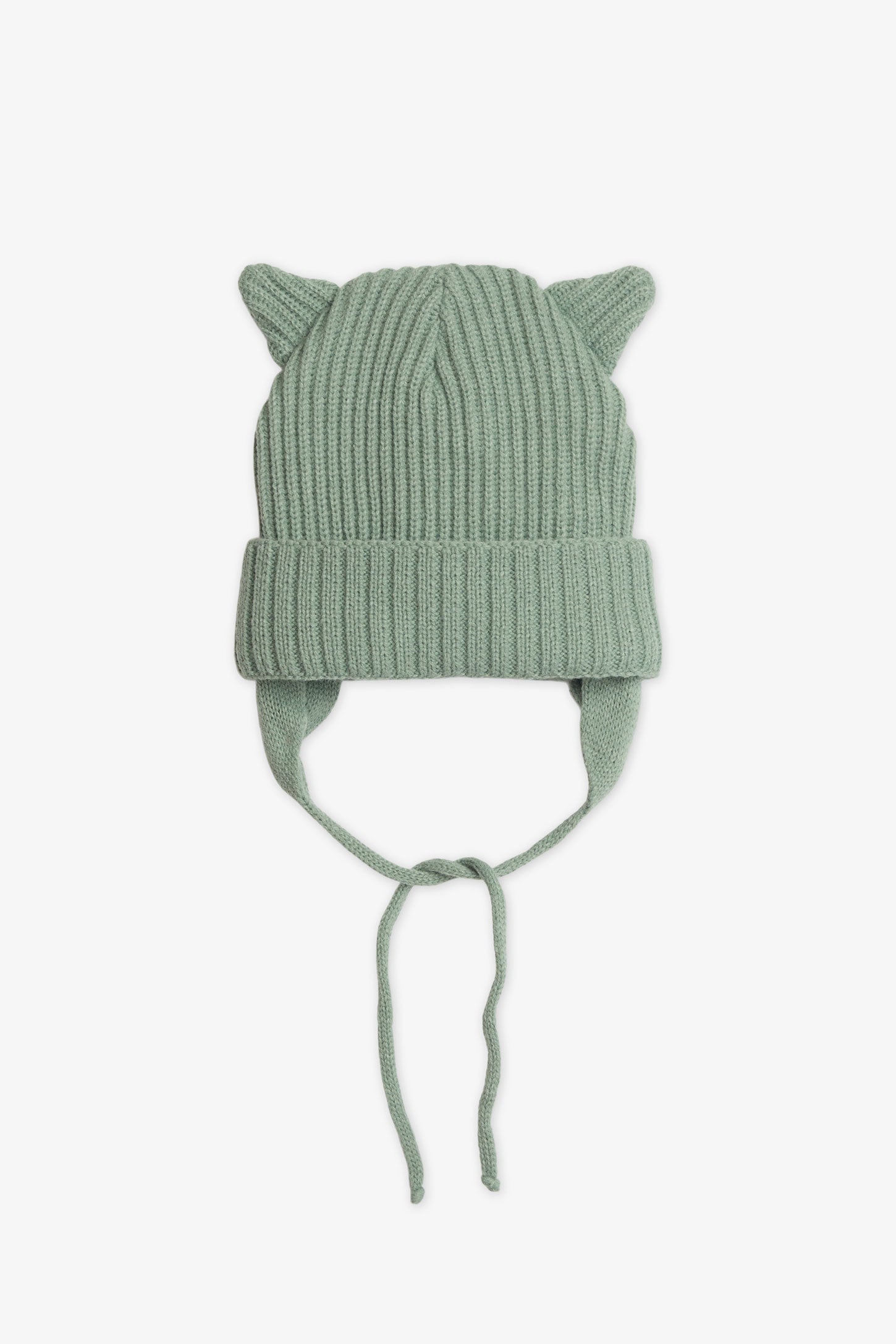 Tuque en tricot avec oreilles - Enfant fille - Aubainerie