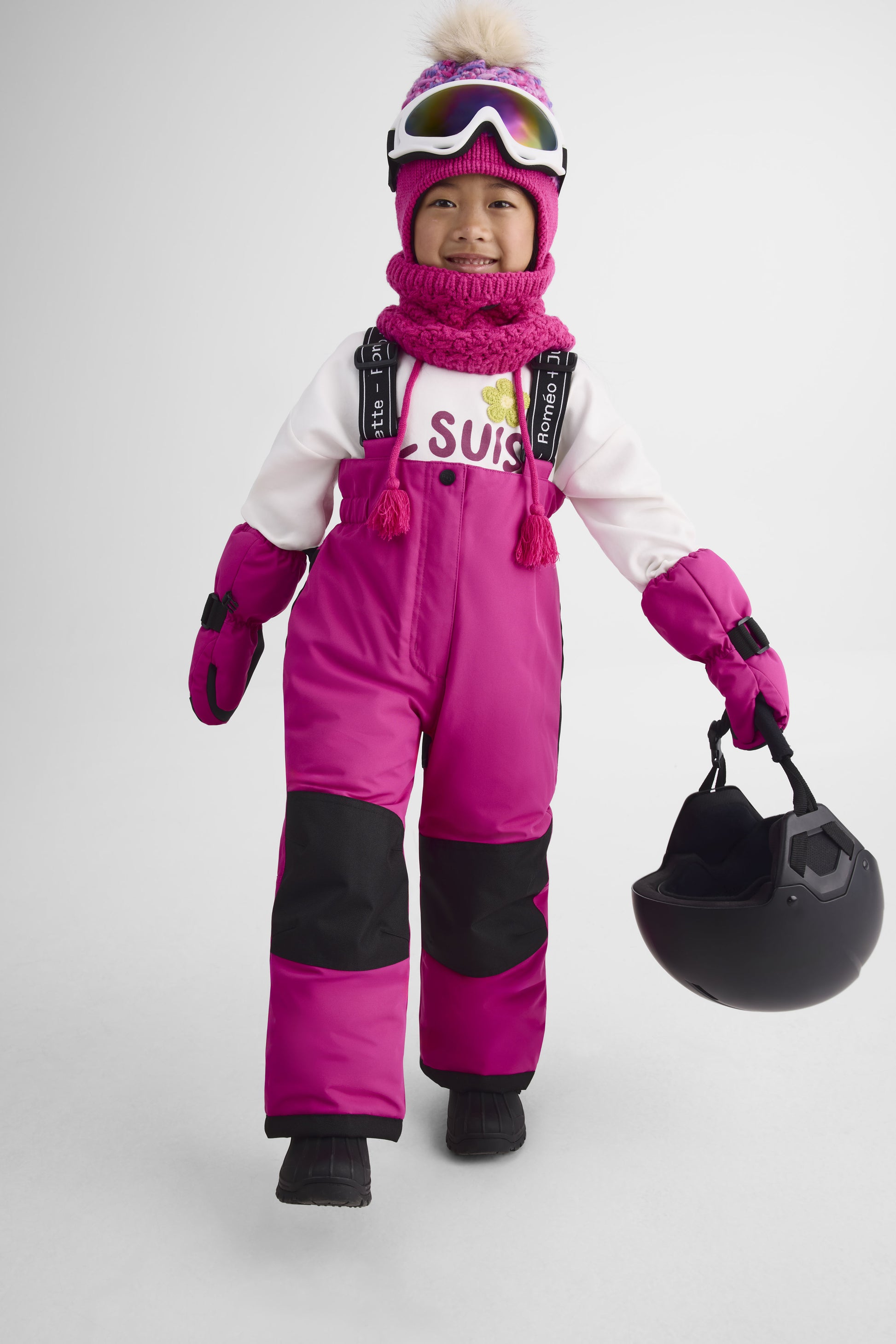 Habit de neige 2 pièces - Enfant fille && NOIR