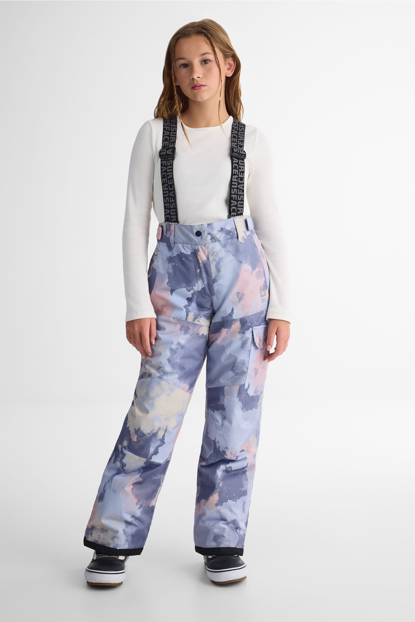 Pantalon de neige isolé - Ado fille && GRIS MULTI