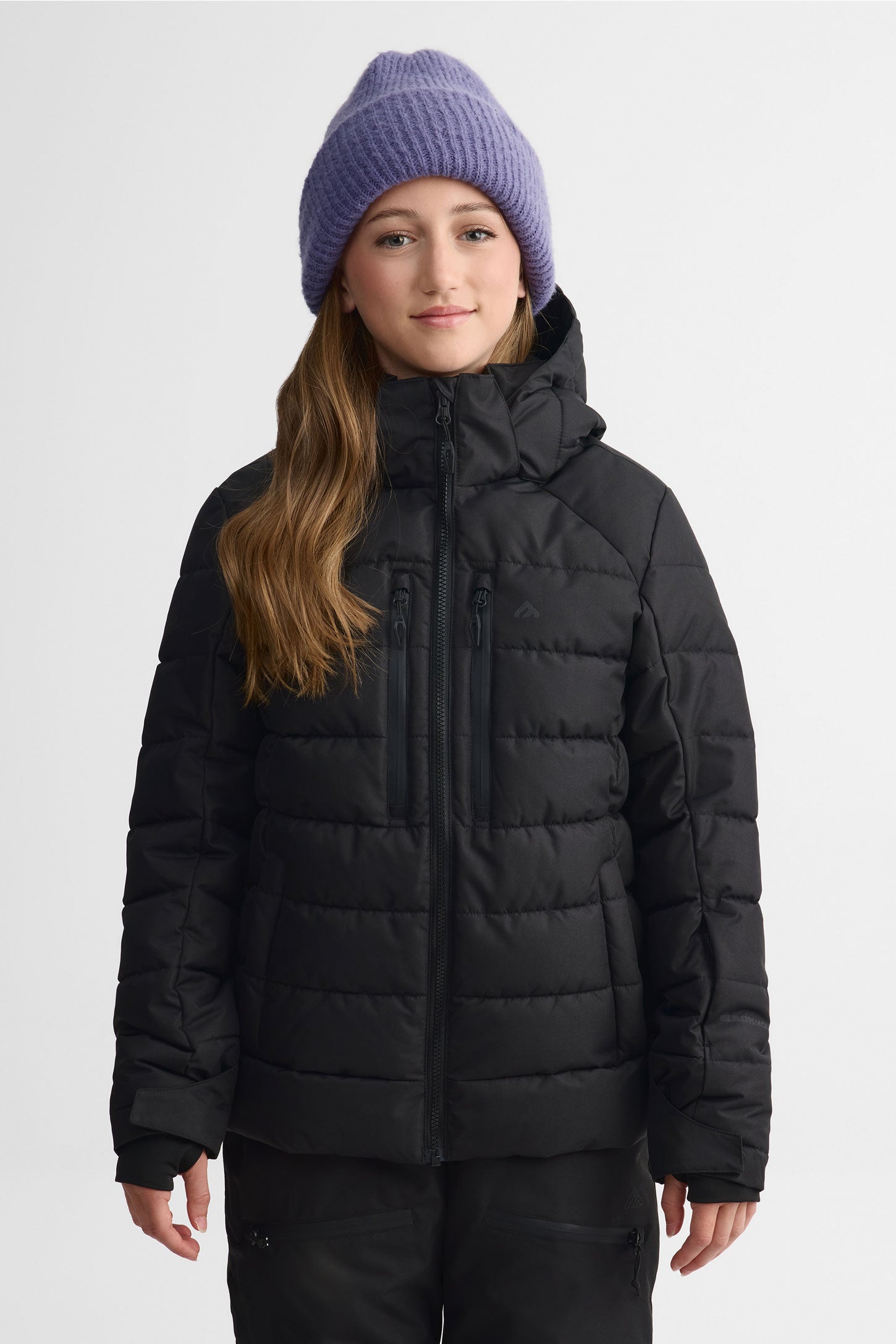 Manteau d'hiver - Ado fille && NOIR