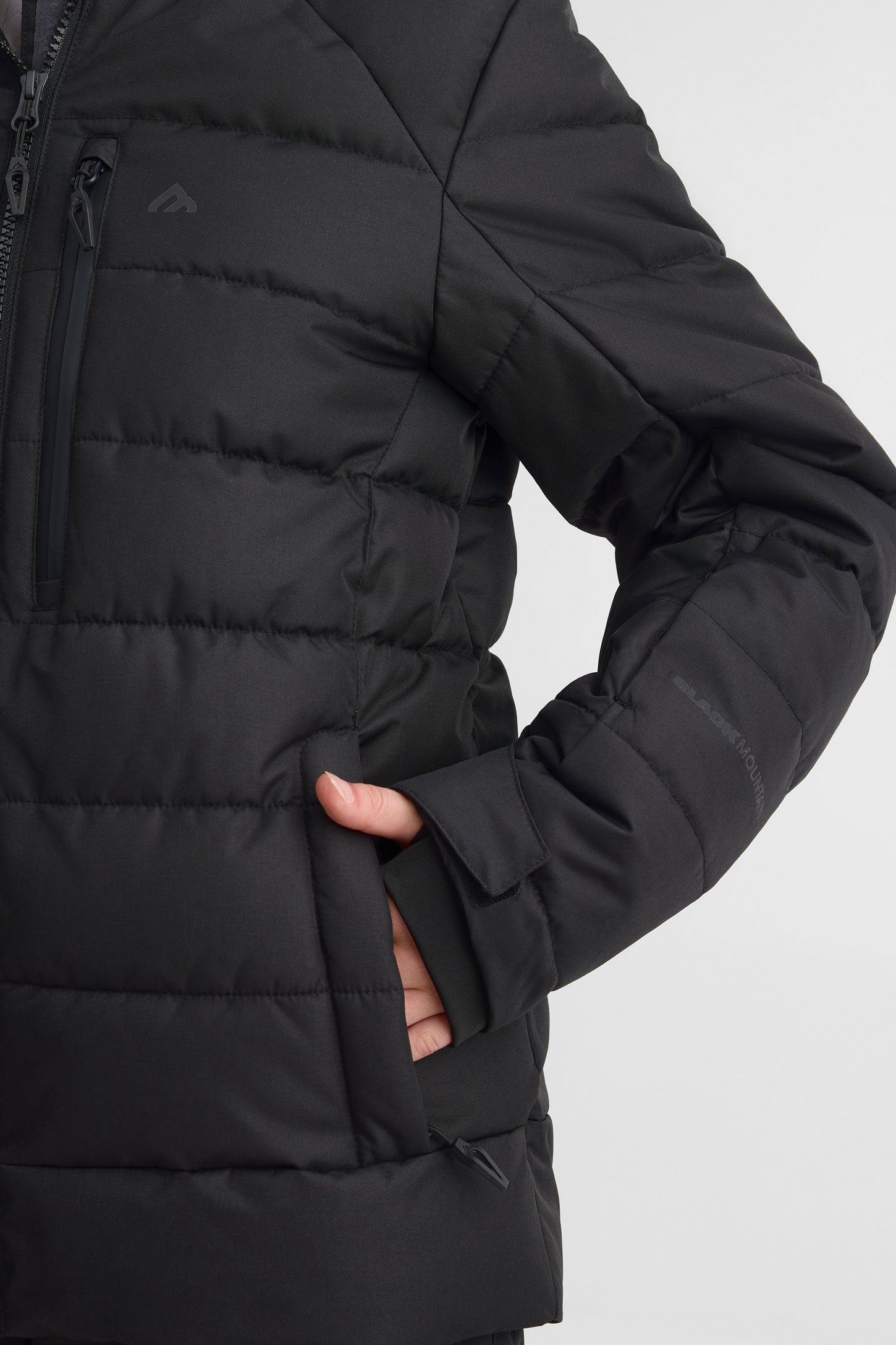 Manteau d'hiver - Ado fille && NOIR