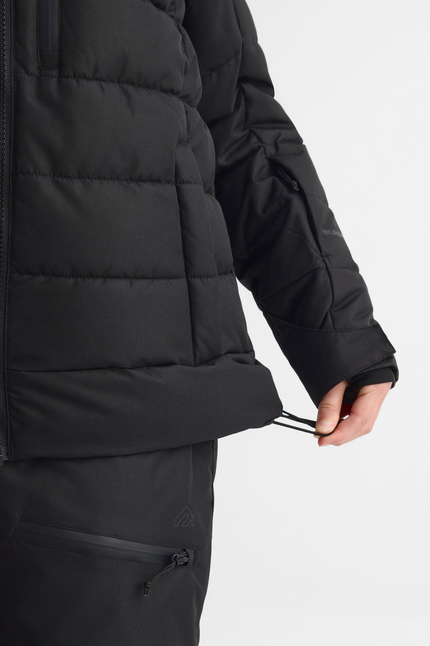 Manteau d'hiver - Ado fille && NOIR