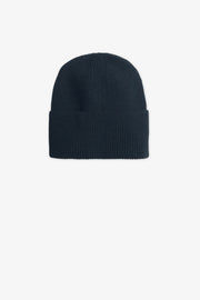 Tuque en tricot à revers - Ado garçon && NOIR