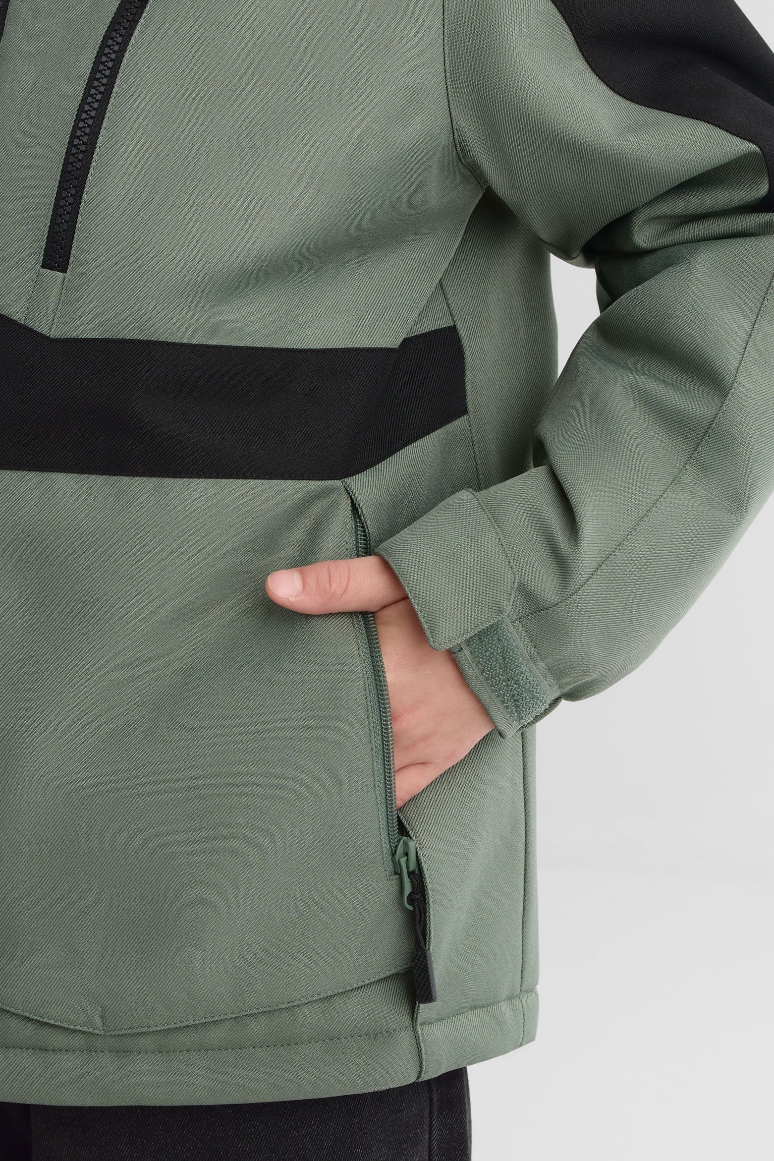 Manteau de ski isolé - Ado garçon && NOIR
