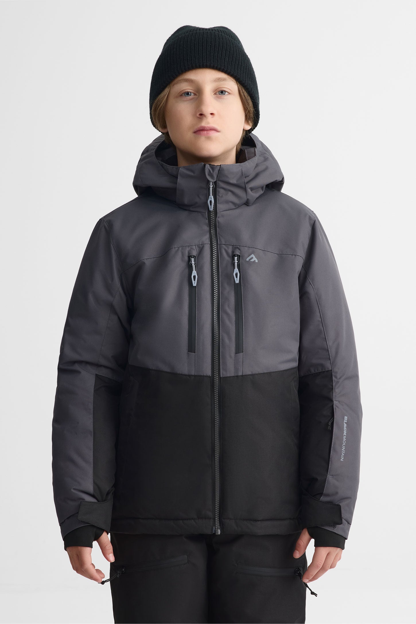 Manteau de ski isolé - Ado garçon && GRIS