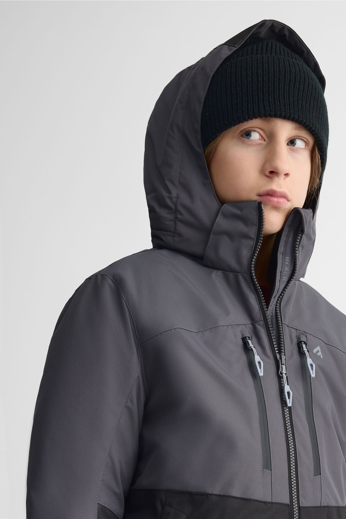Manteau de ski isolé - Ado garçon && GRIS