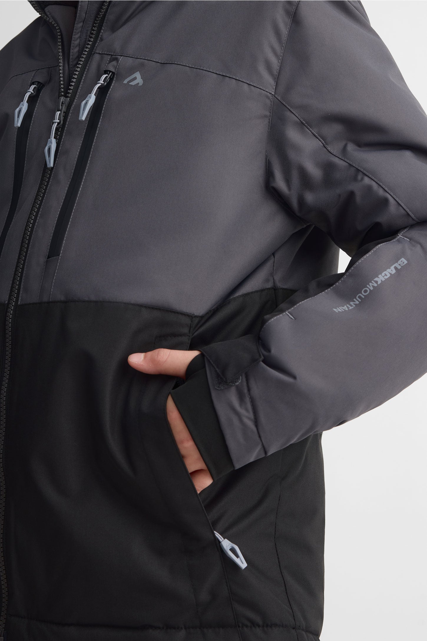 Manteau de ski isolé - Ado garçon && GRIS