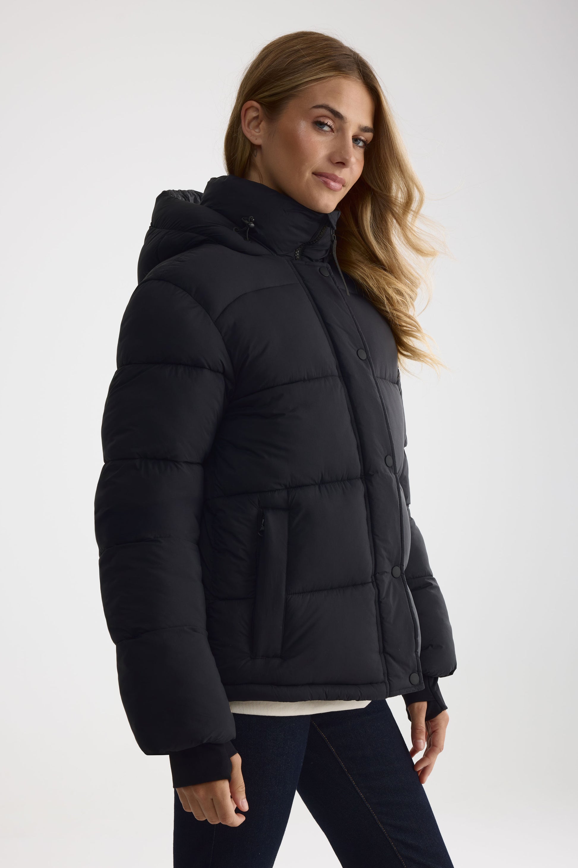 Manteau de ski isolé - Ado garçon && NOIR
