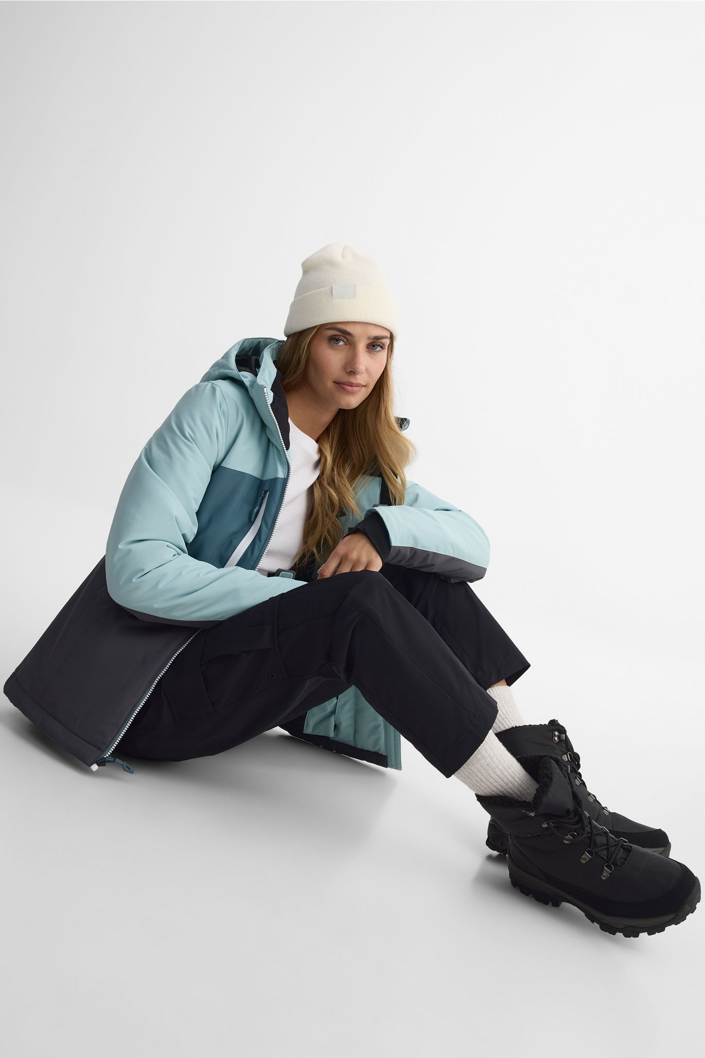 Manteau d'hiver - Femme && AQUA