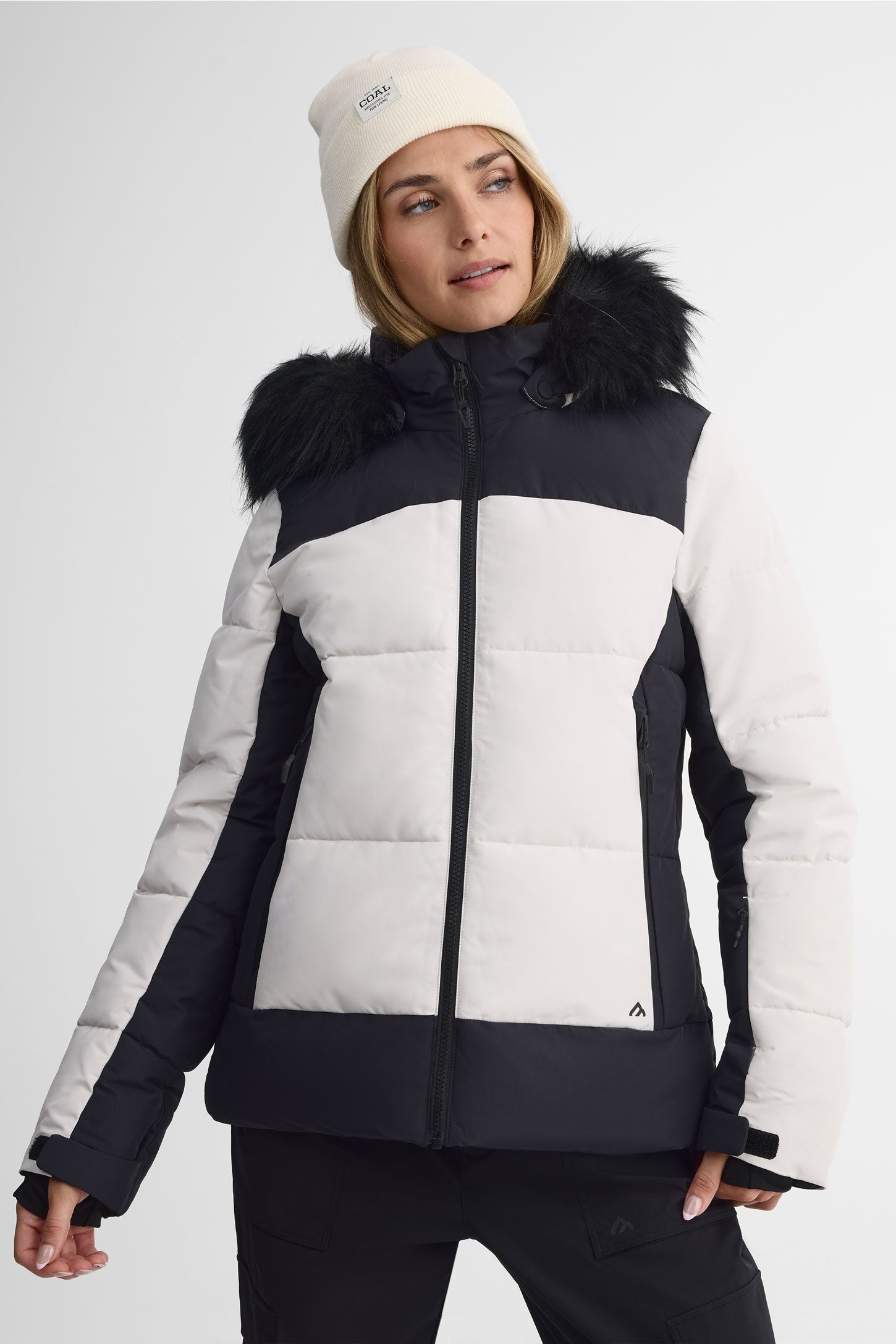 Manteau d'hiver – Femme && BLANC CASSÉ