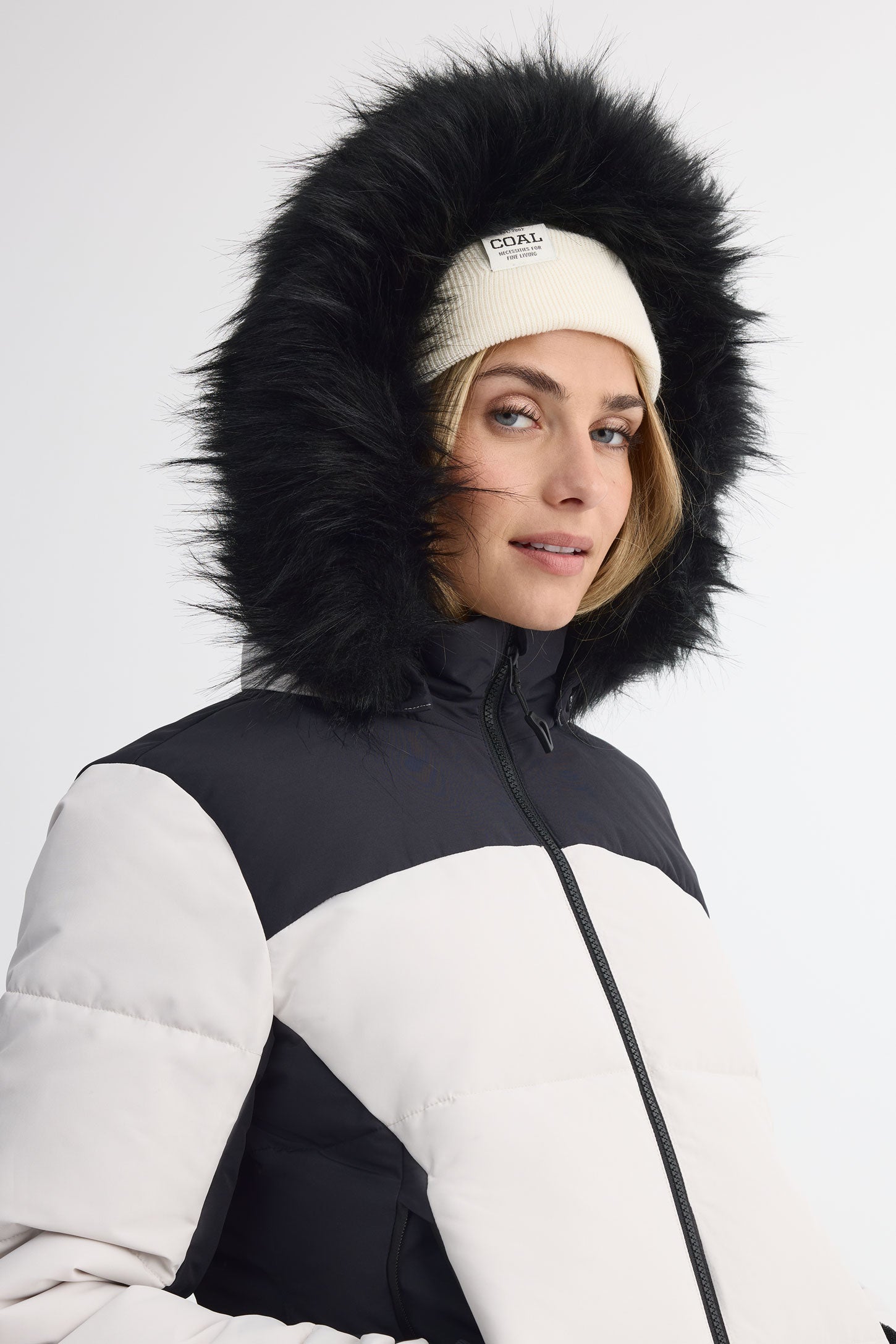 Manteau d'hiver – Femme && BLANC CASSÉ