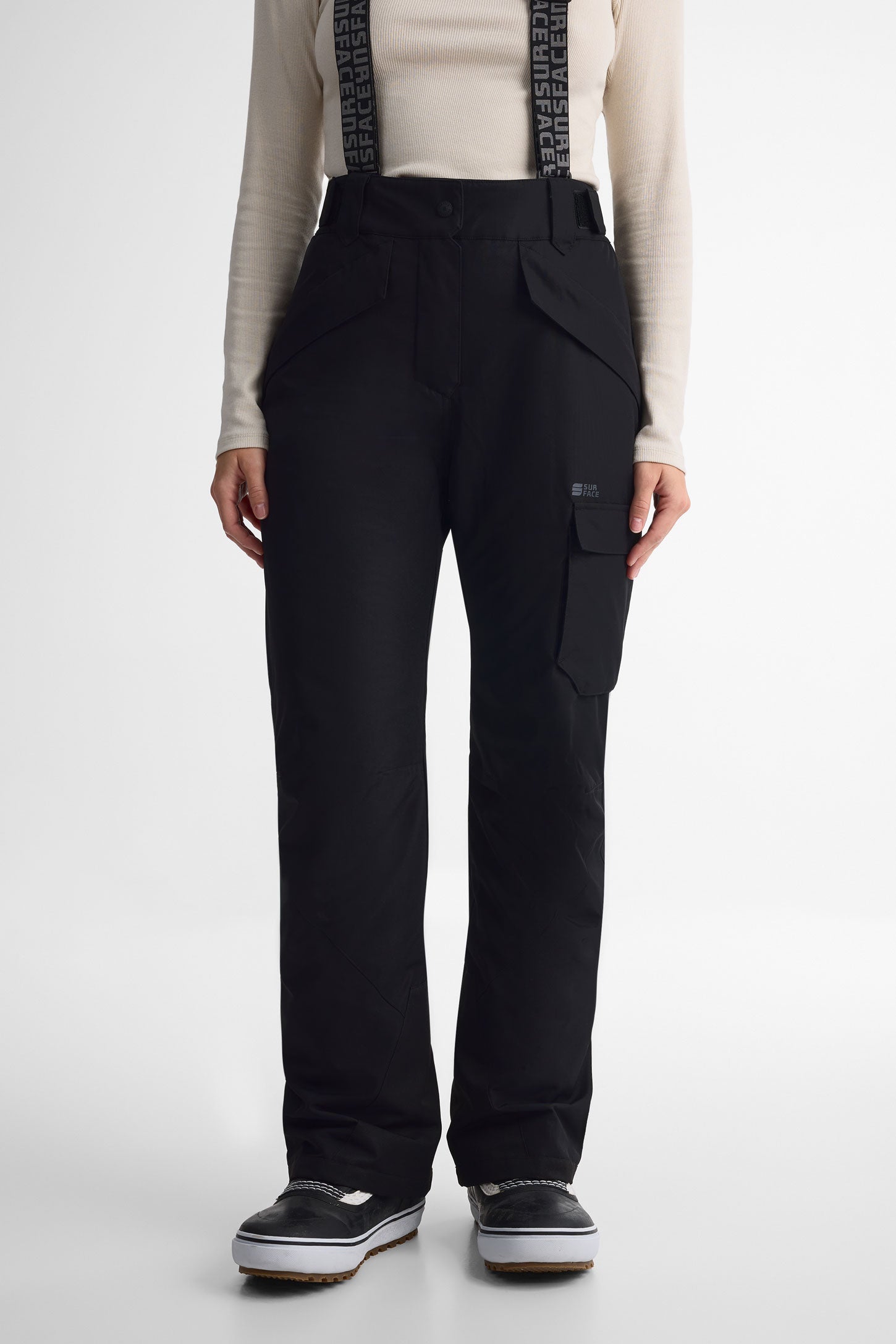 Pantalon de neige isolé – Femme && NOIR