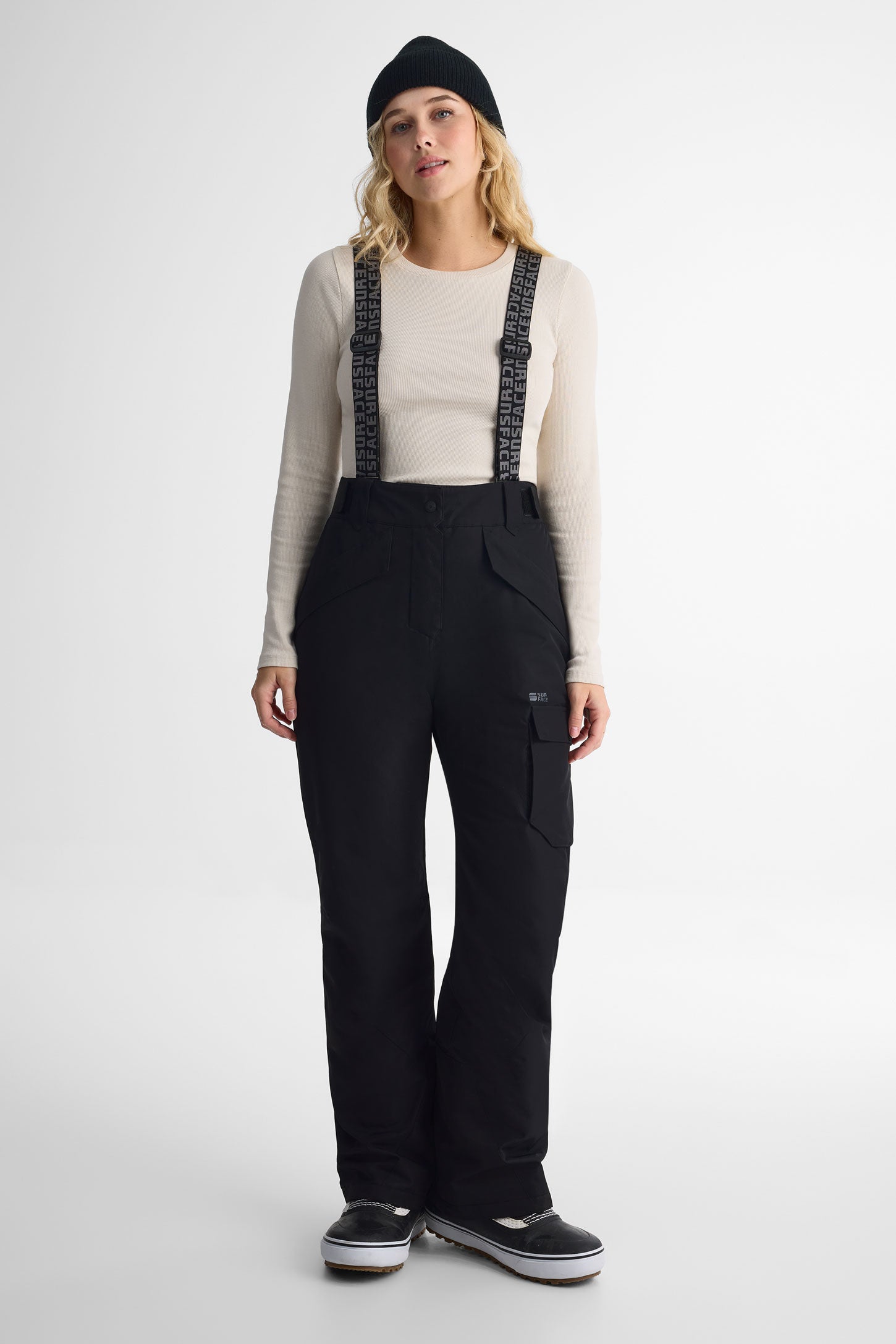 Pantalon de neige isolé – Femme && NOIR