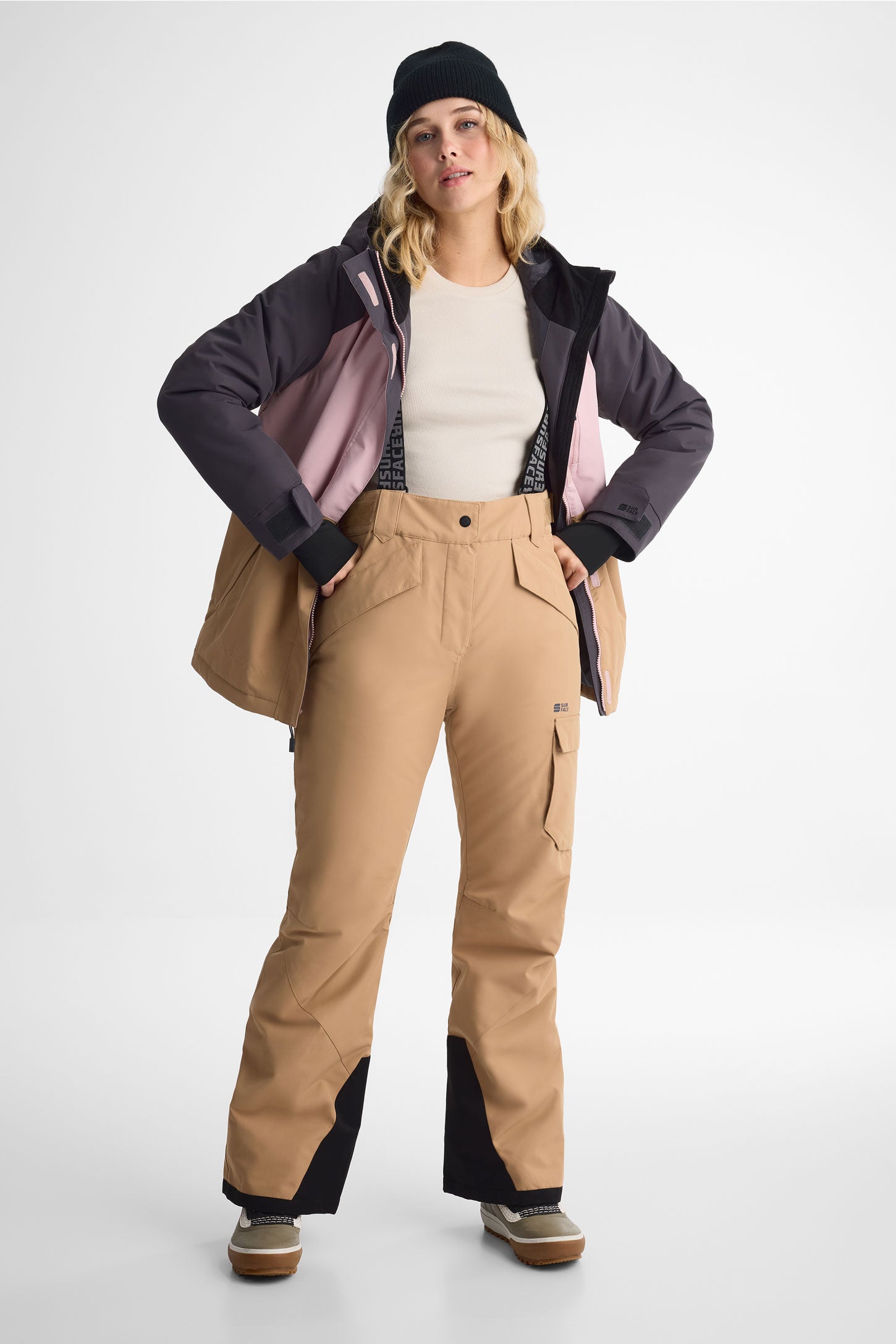 Manteau d'hiver - Femme && CHARBON