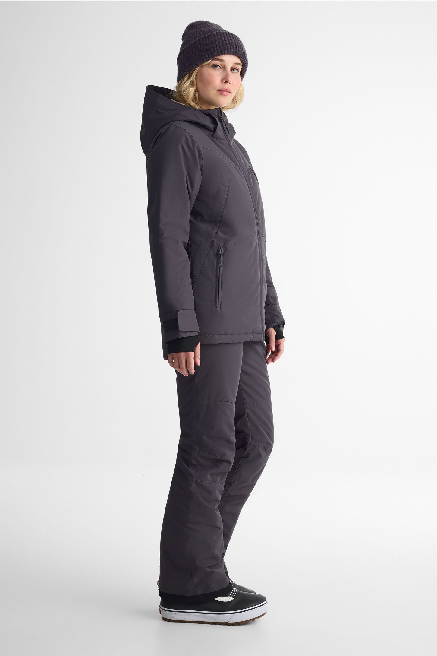 Manteau d'hiver - Femme && CHARBON