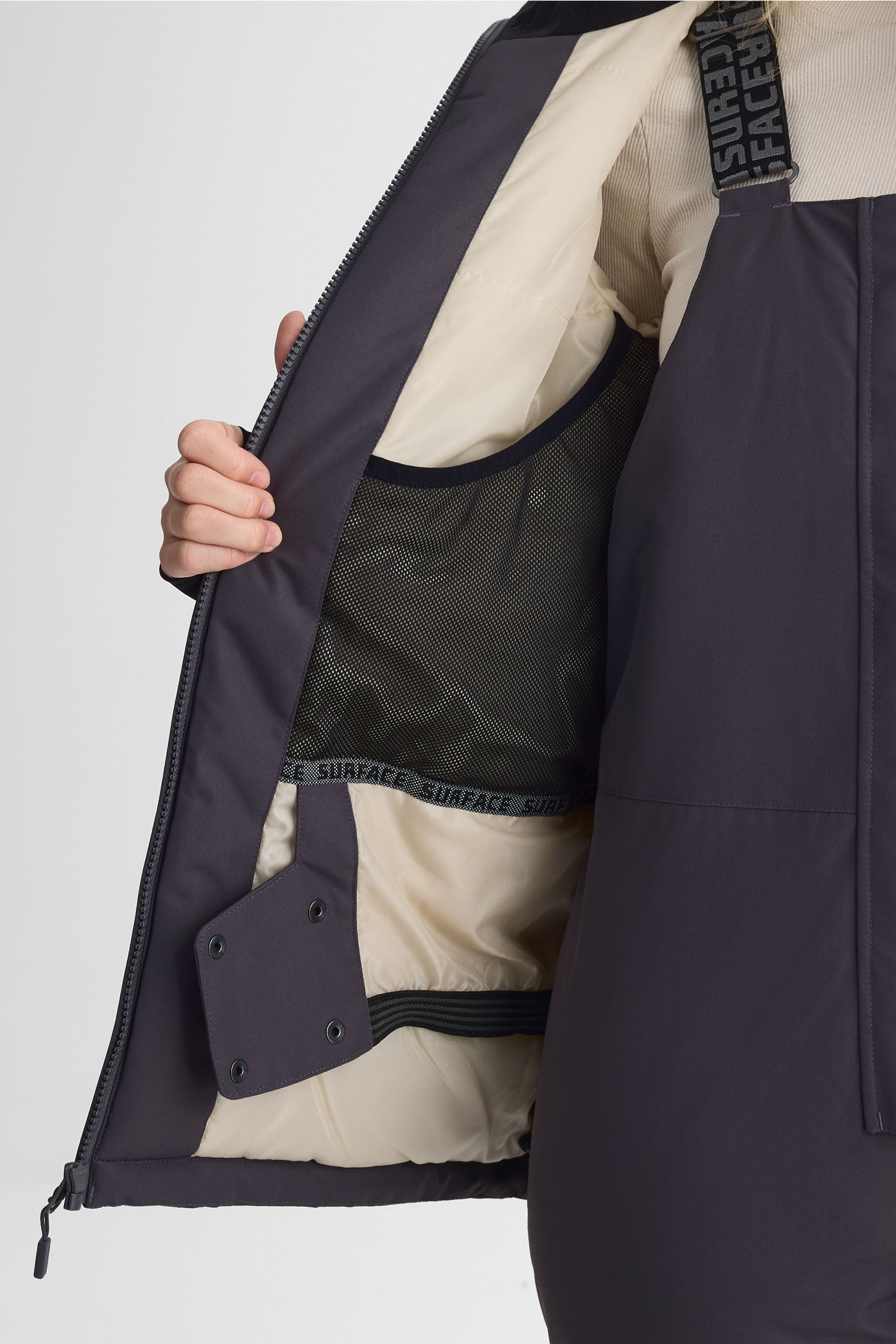 Manteau d'hiver - Femme && CHARBON