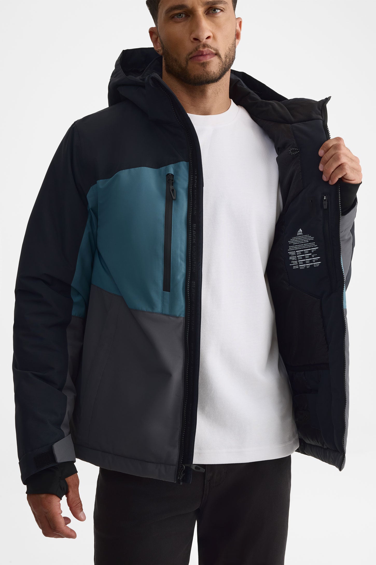 Manteau d'hiver – Homme && NOIR