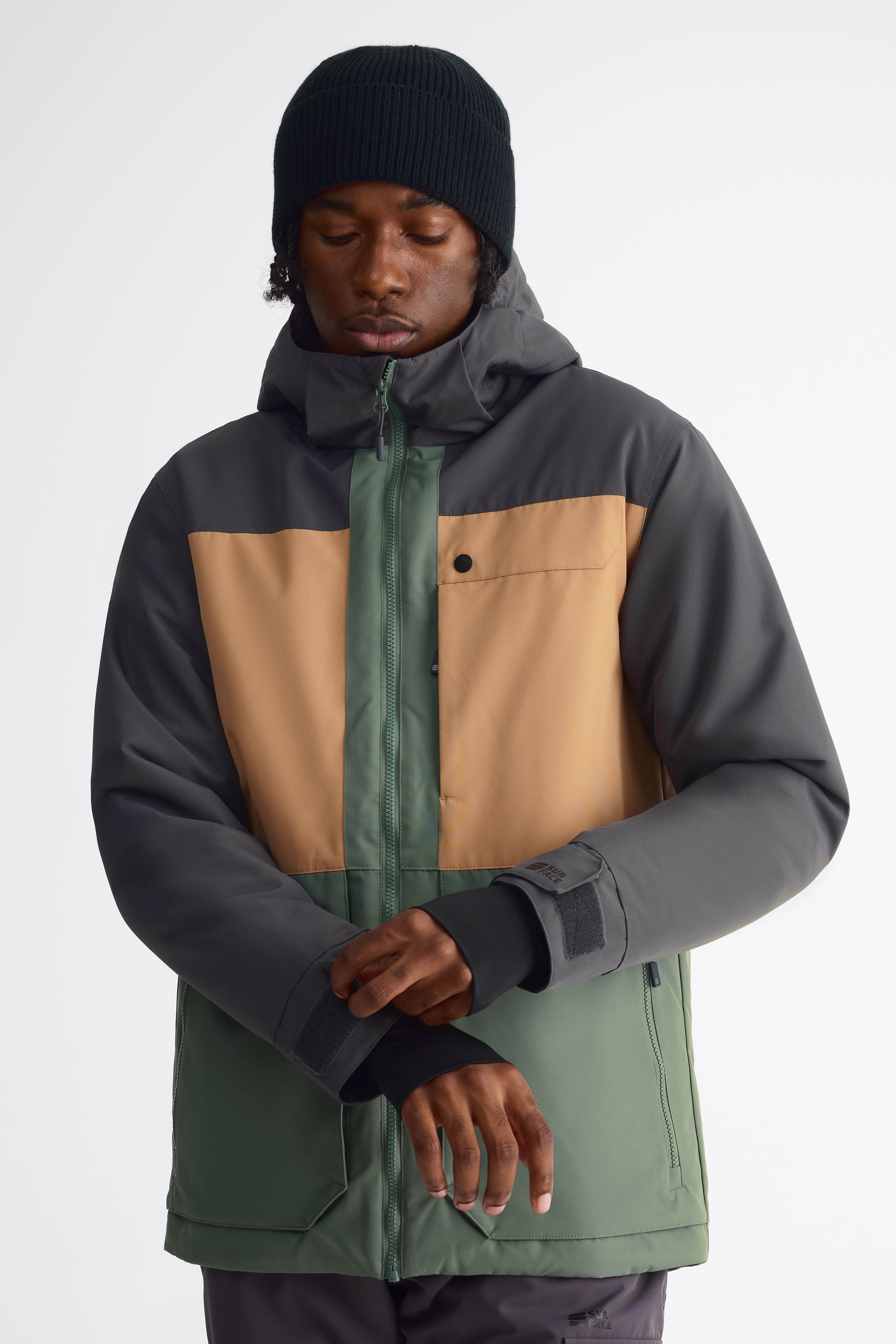 Manteau d'hiver – Homme && CHARBON