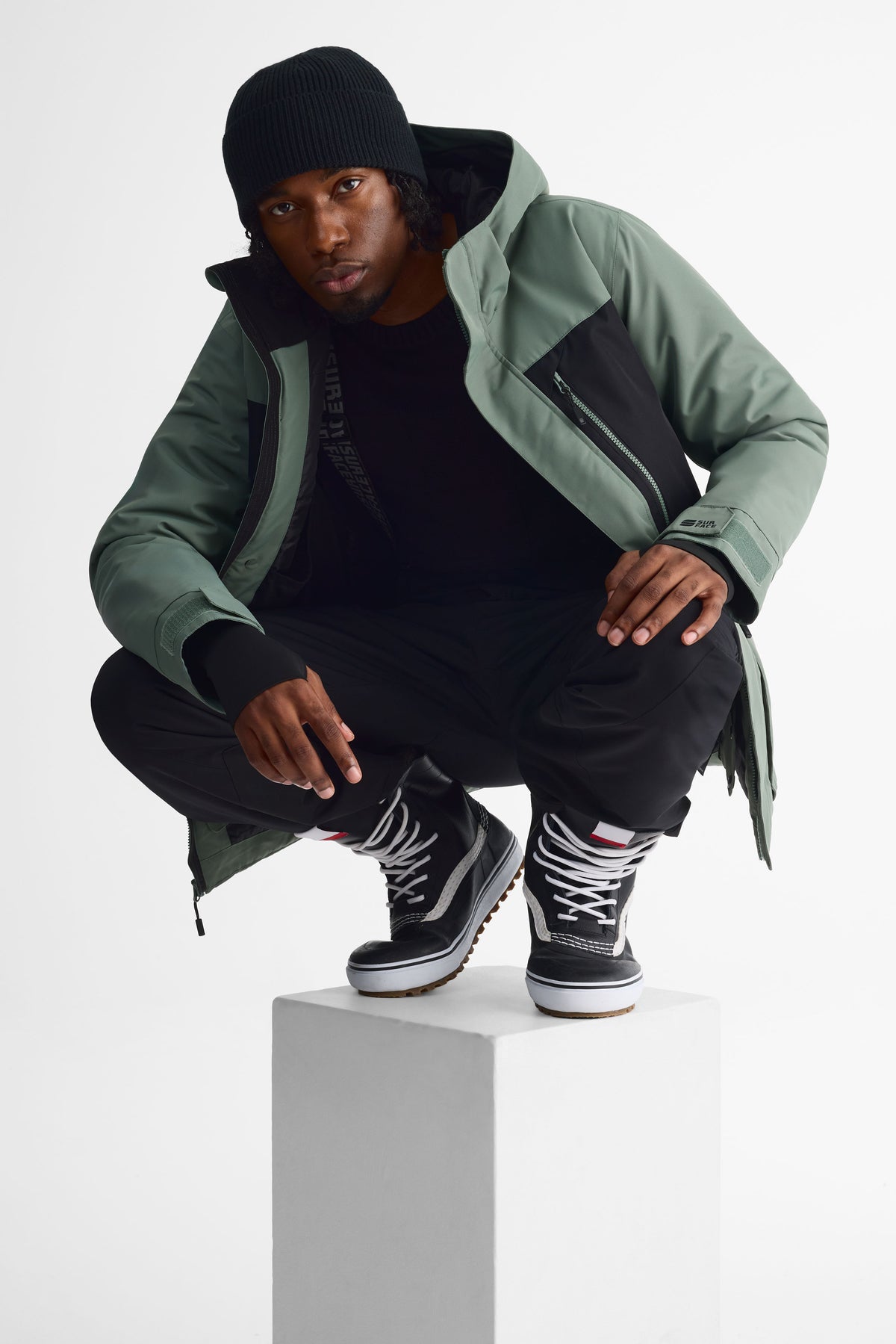 Manteaux d'hiver - Homme && VERT