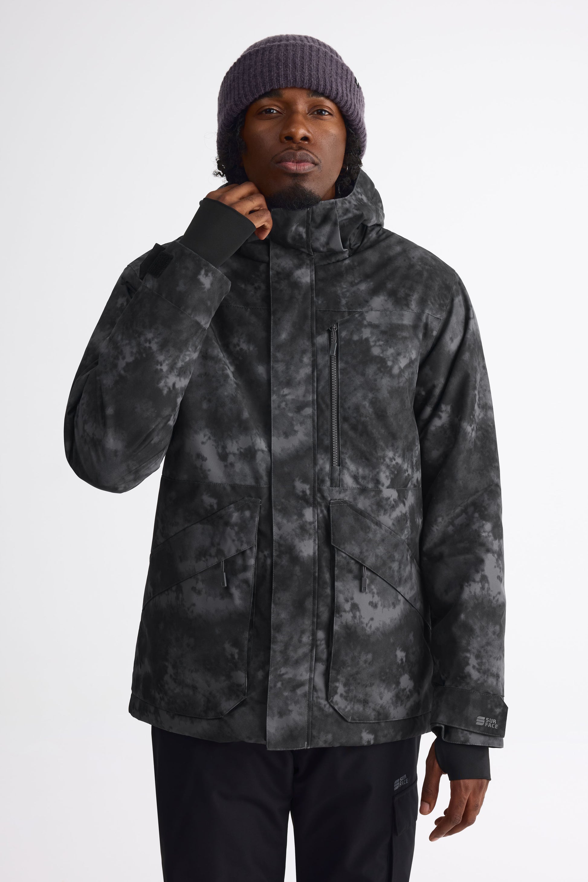 Manteaux d'hiver - Homme && NOIR/MULTI