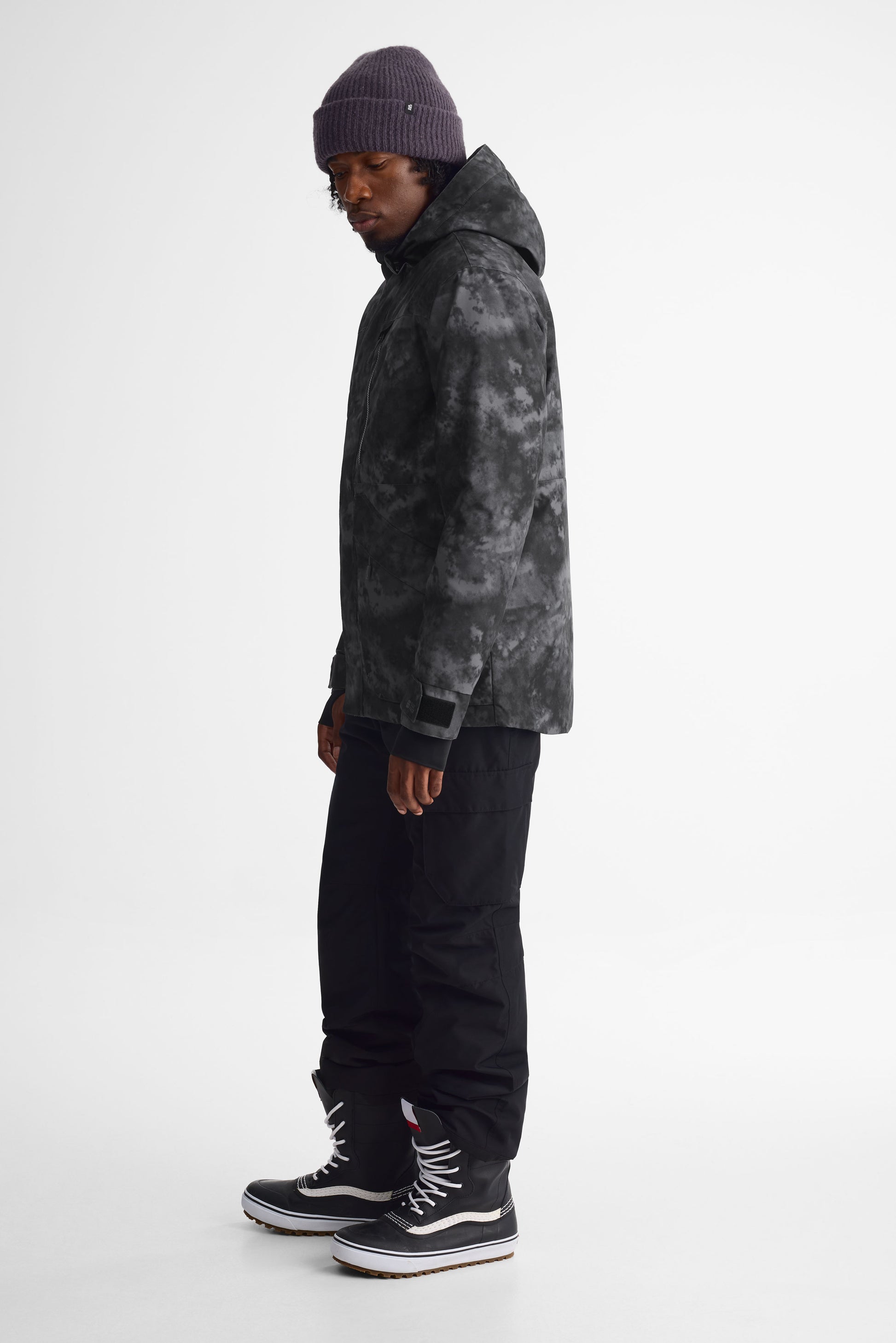 Manteaux d'hiver - Homme && NOIR/MULTI