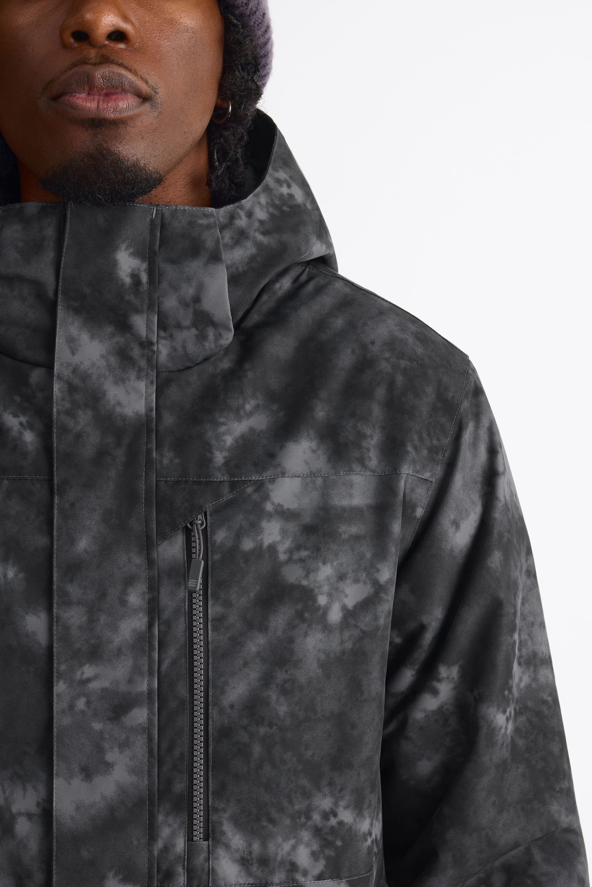 Manteaux d'hiver - Homme && NOIR/MULTI