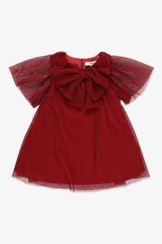 Robe manches courtes - Bébé fille && ROUGE