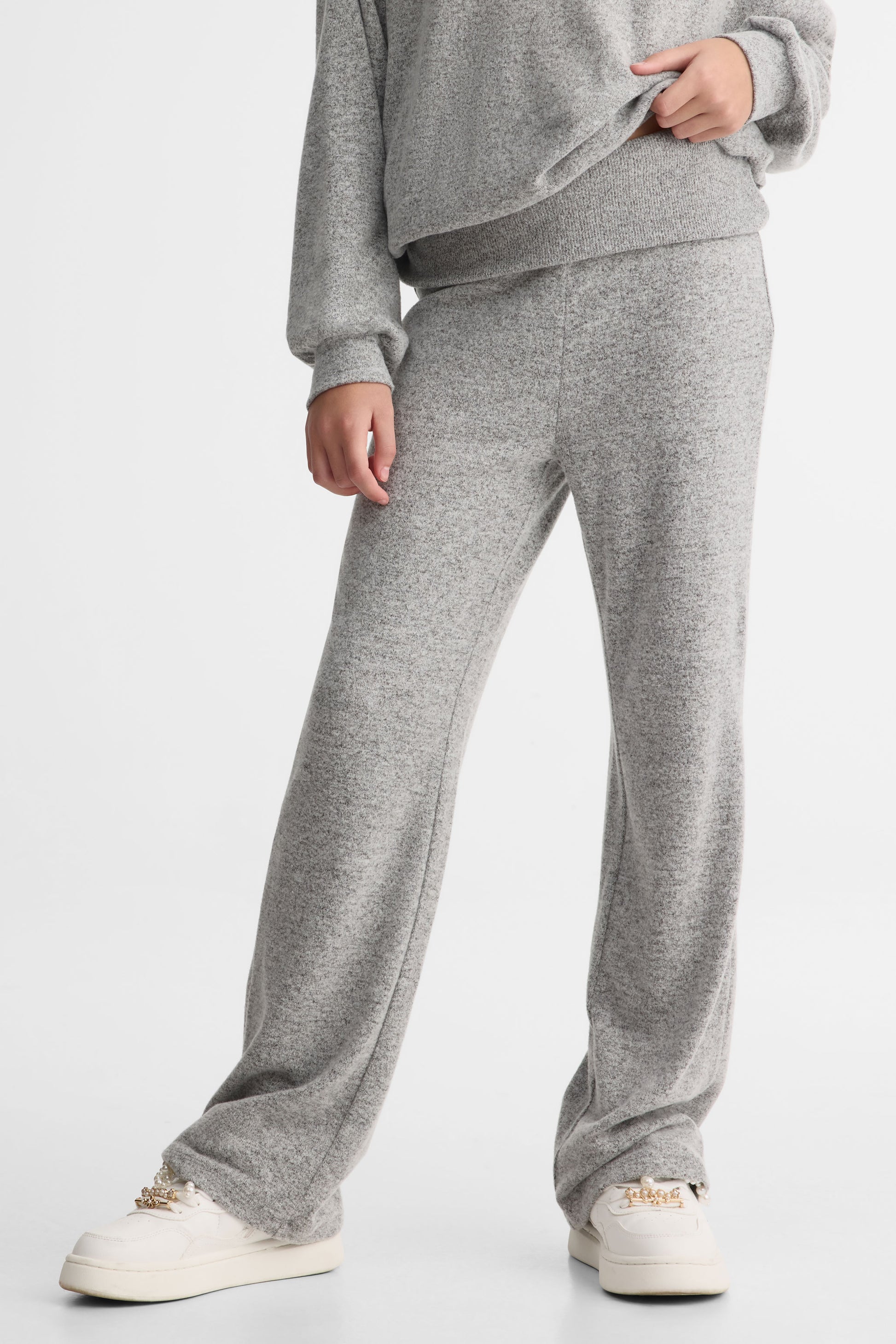 Pantalon évasé - Ado fille && GRIS MIXTE