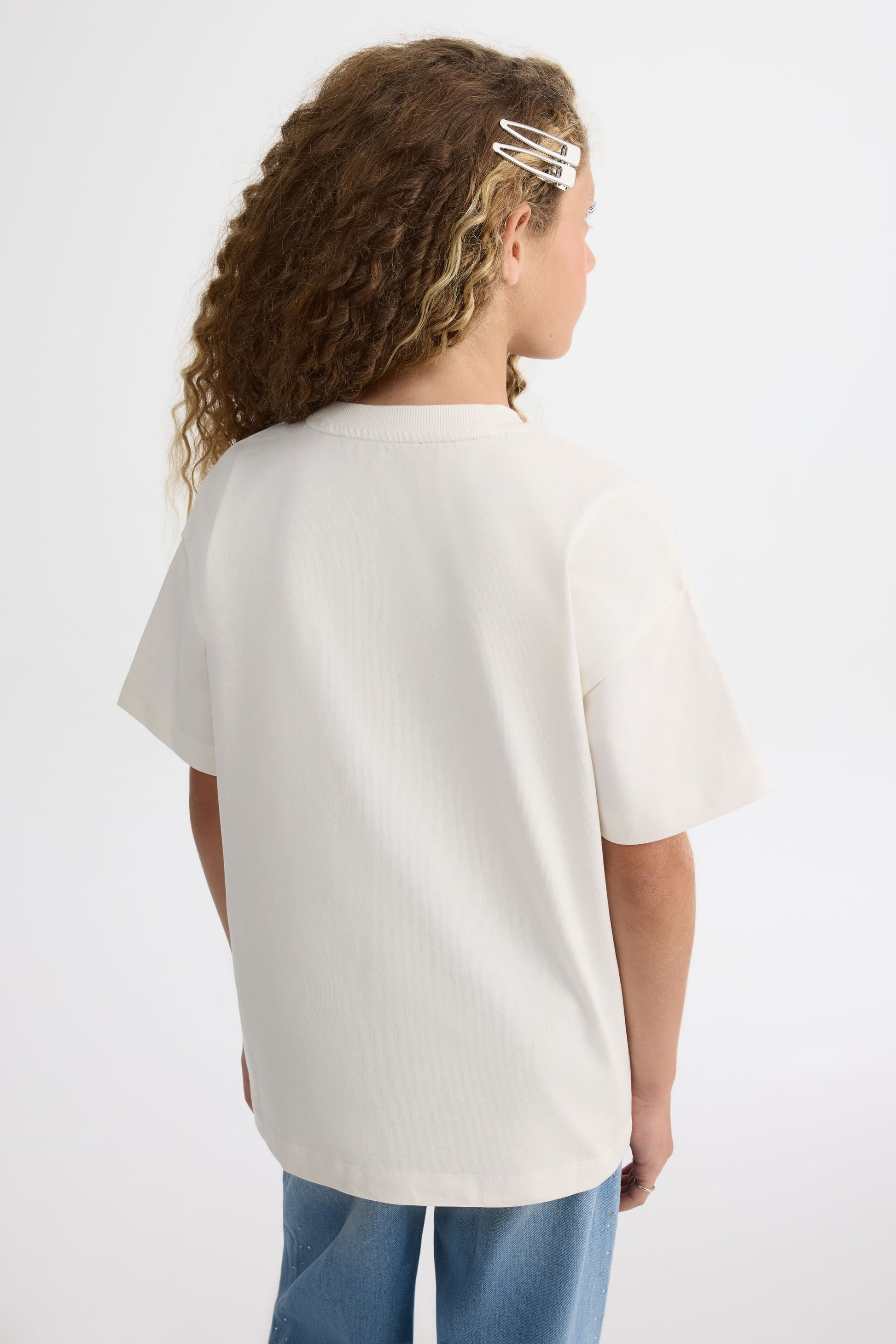 T-shirt graphique – Ado fille && BLANC CASSÉ